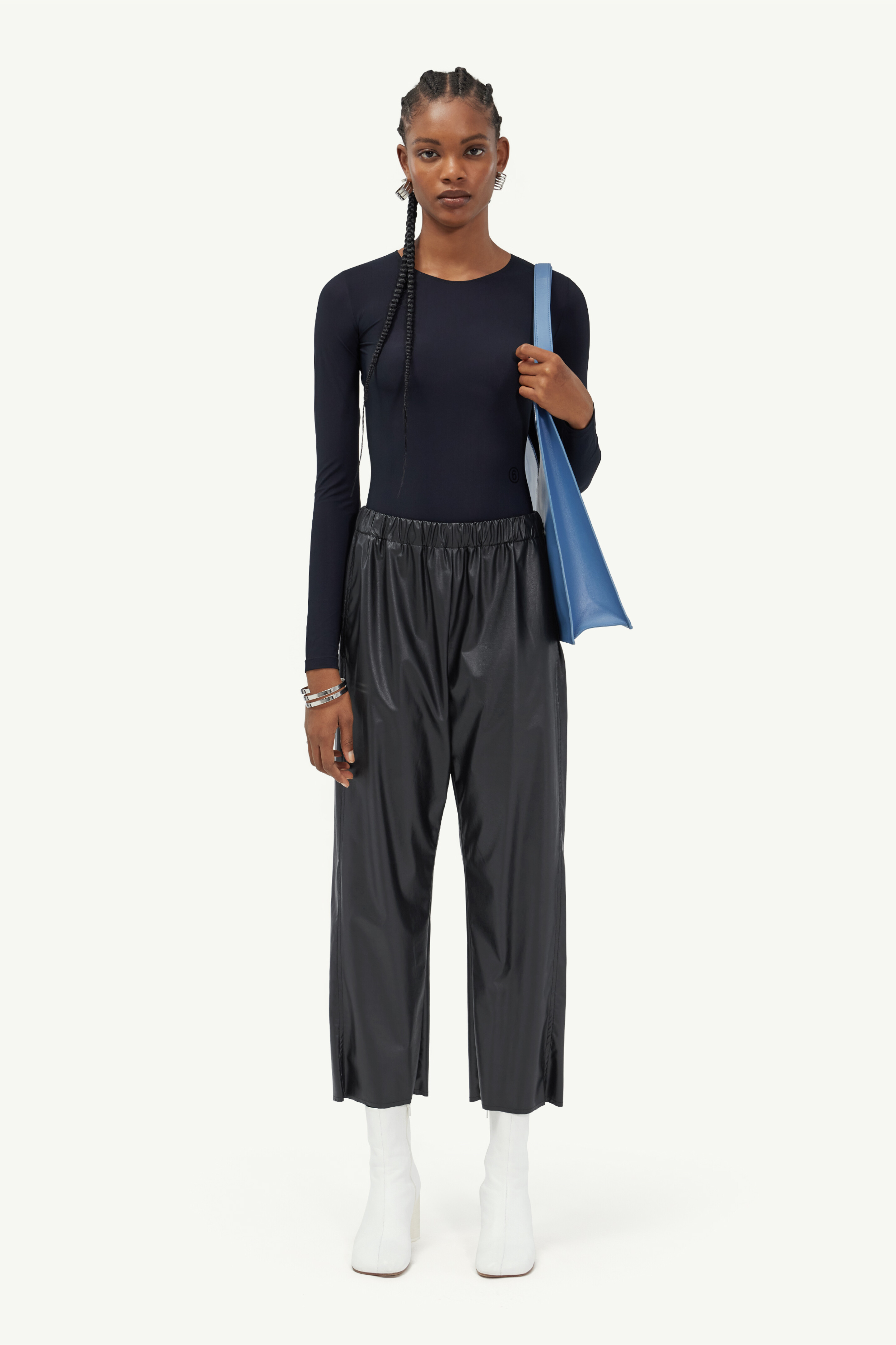 High waist trousers