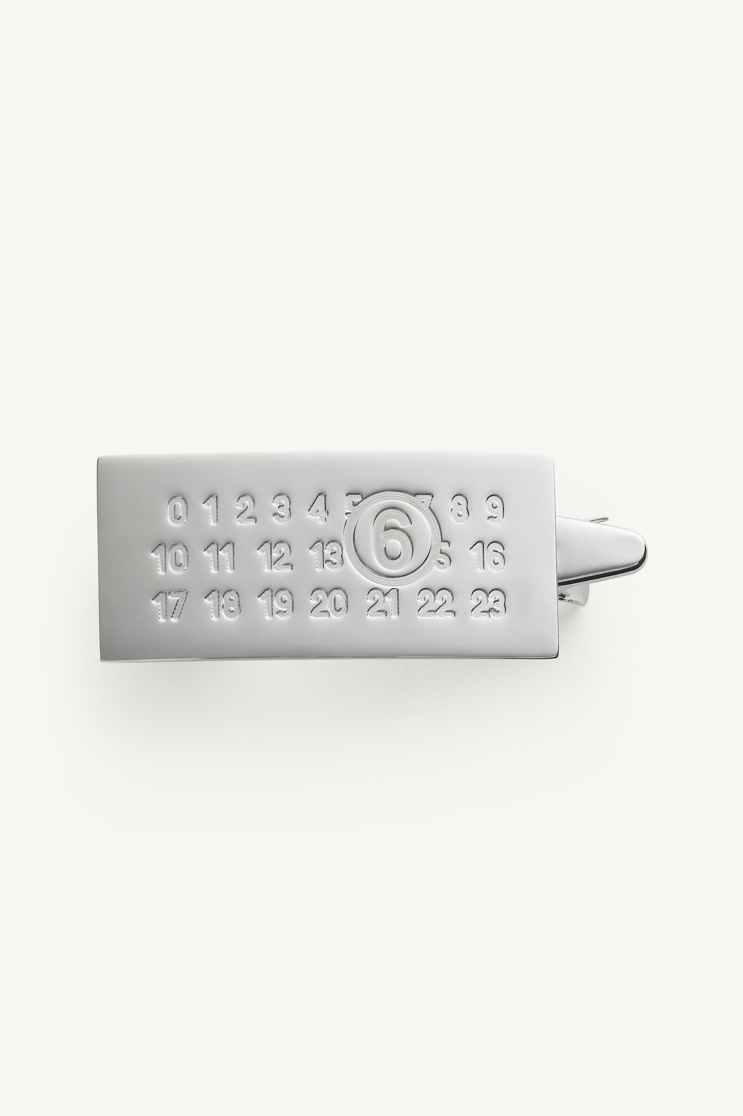 Numeric hair clip