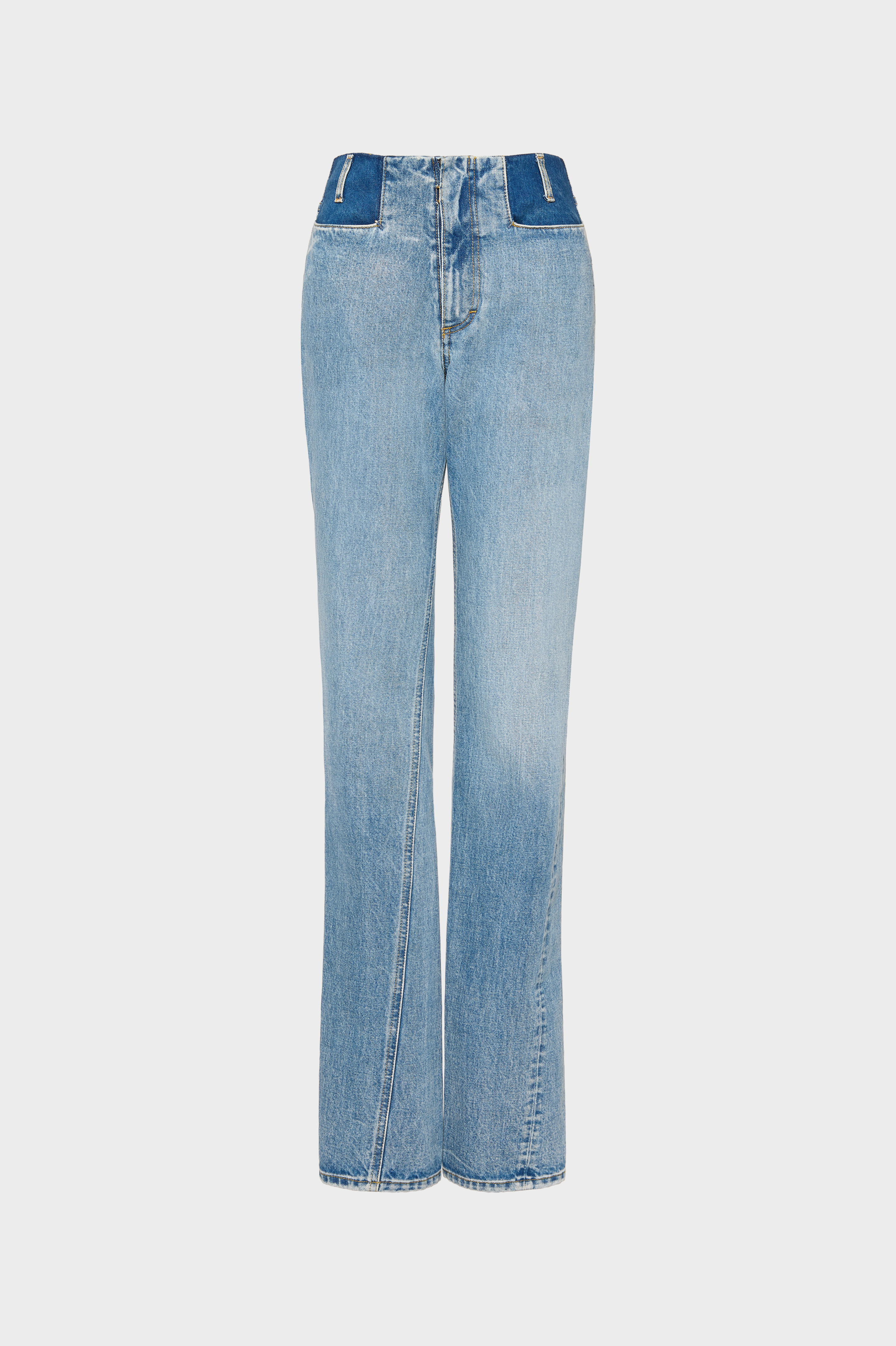 Zweifarbige Jeans