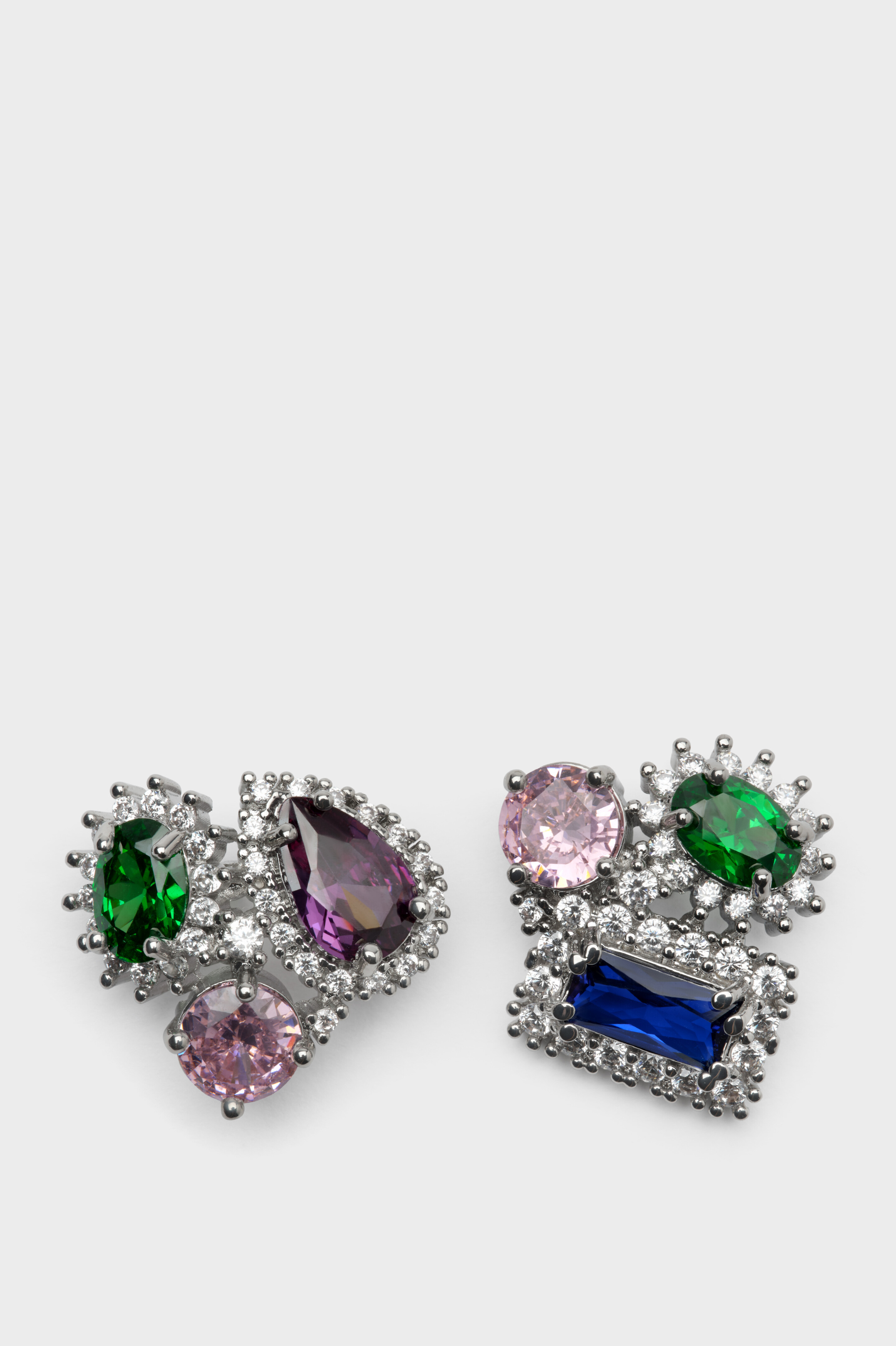 Cluster Stud Earrings
