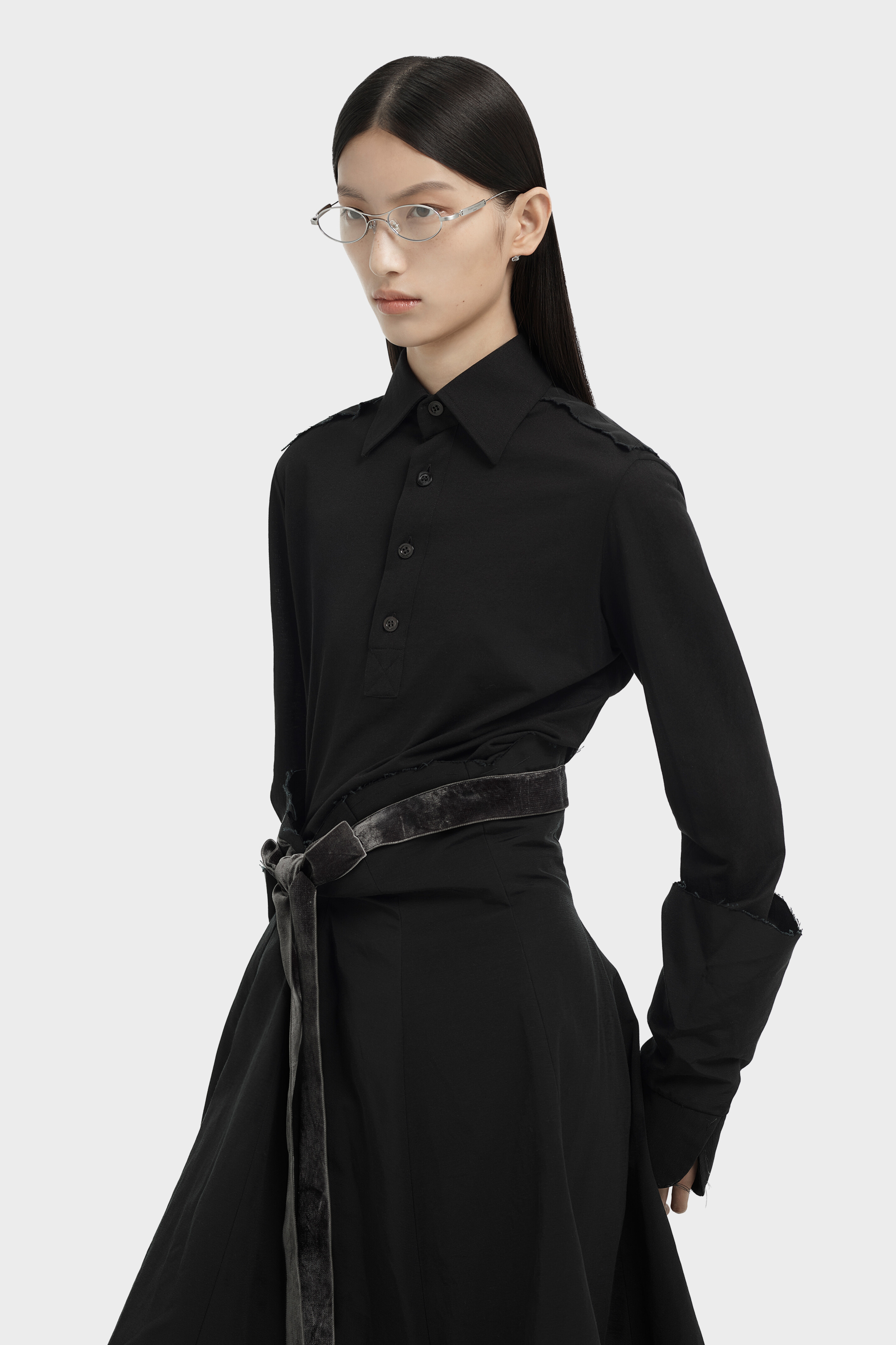 Silver Rimless Glasses x Gentle Monster​ | Maison Margiela