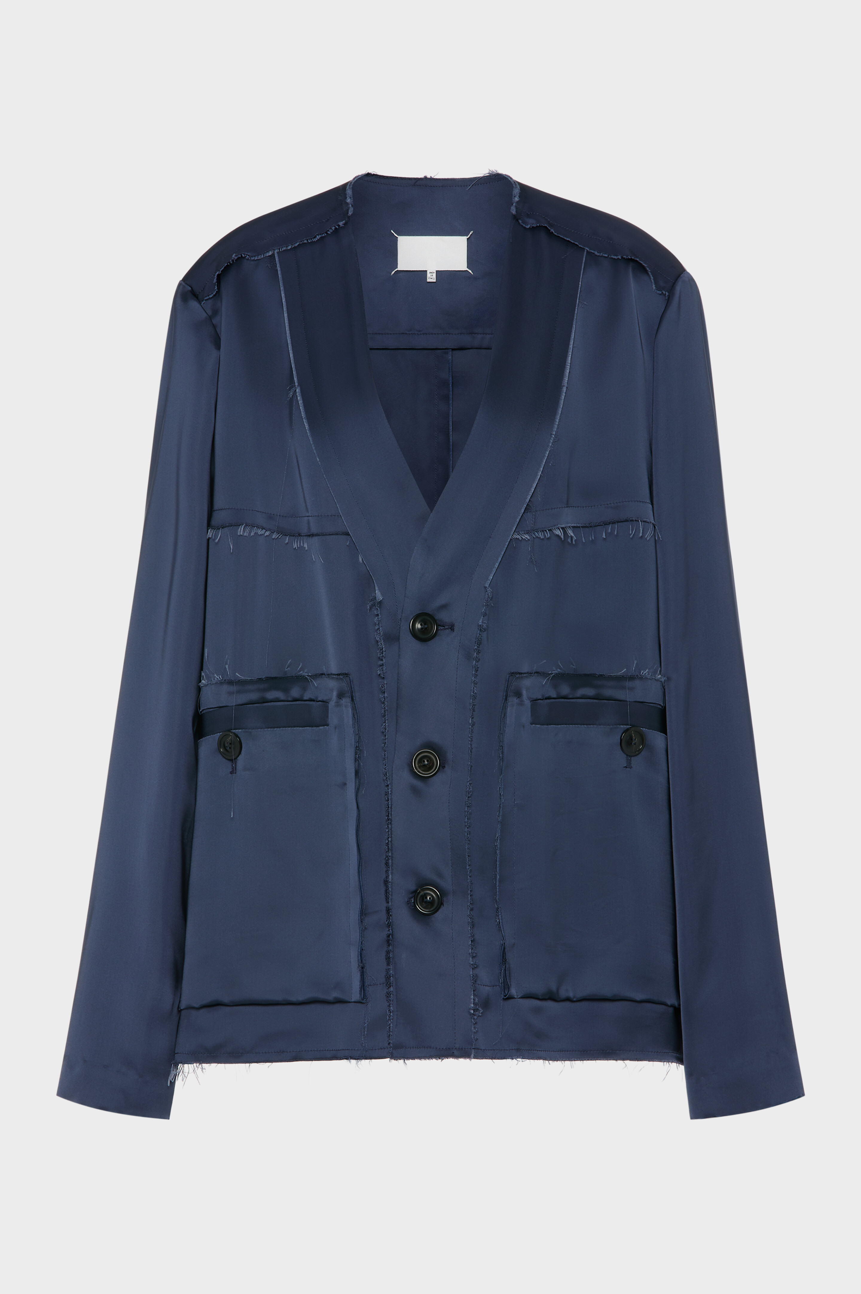 Patchwork Satin Jacket