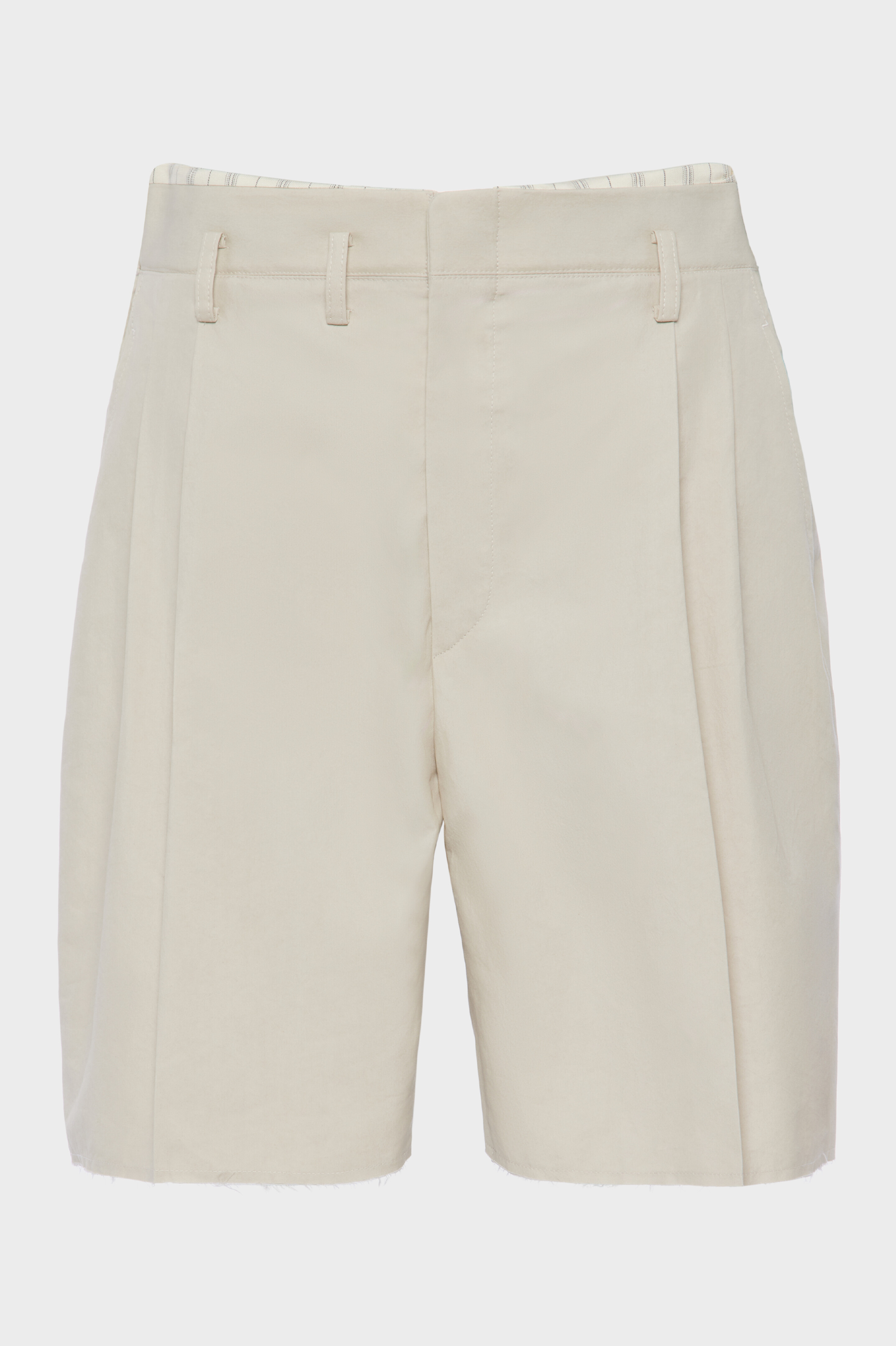 Cotton silk shorts