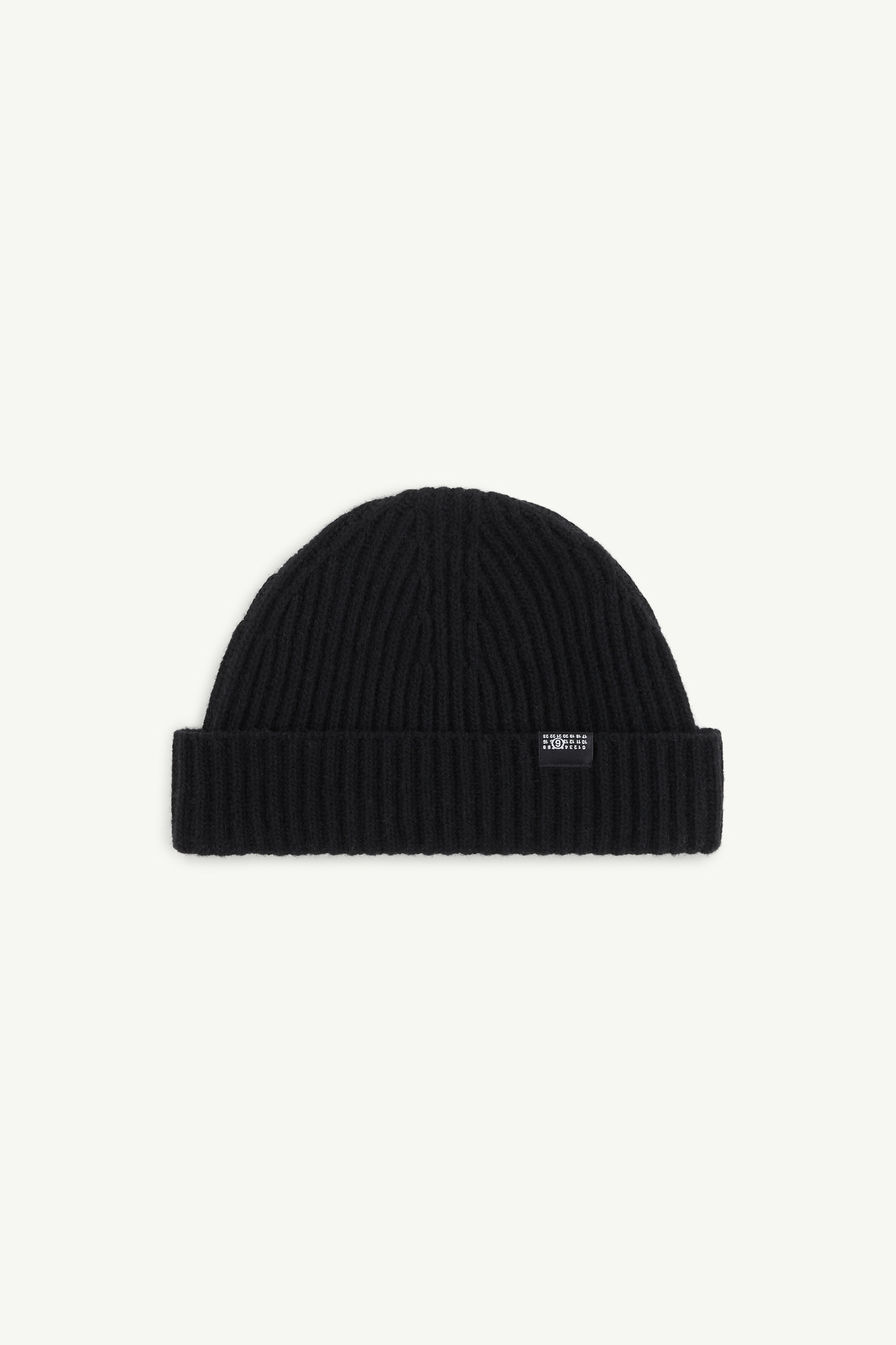 Ribbed wool beanie