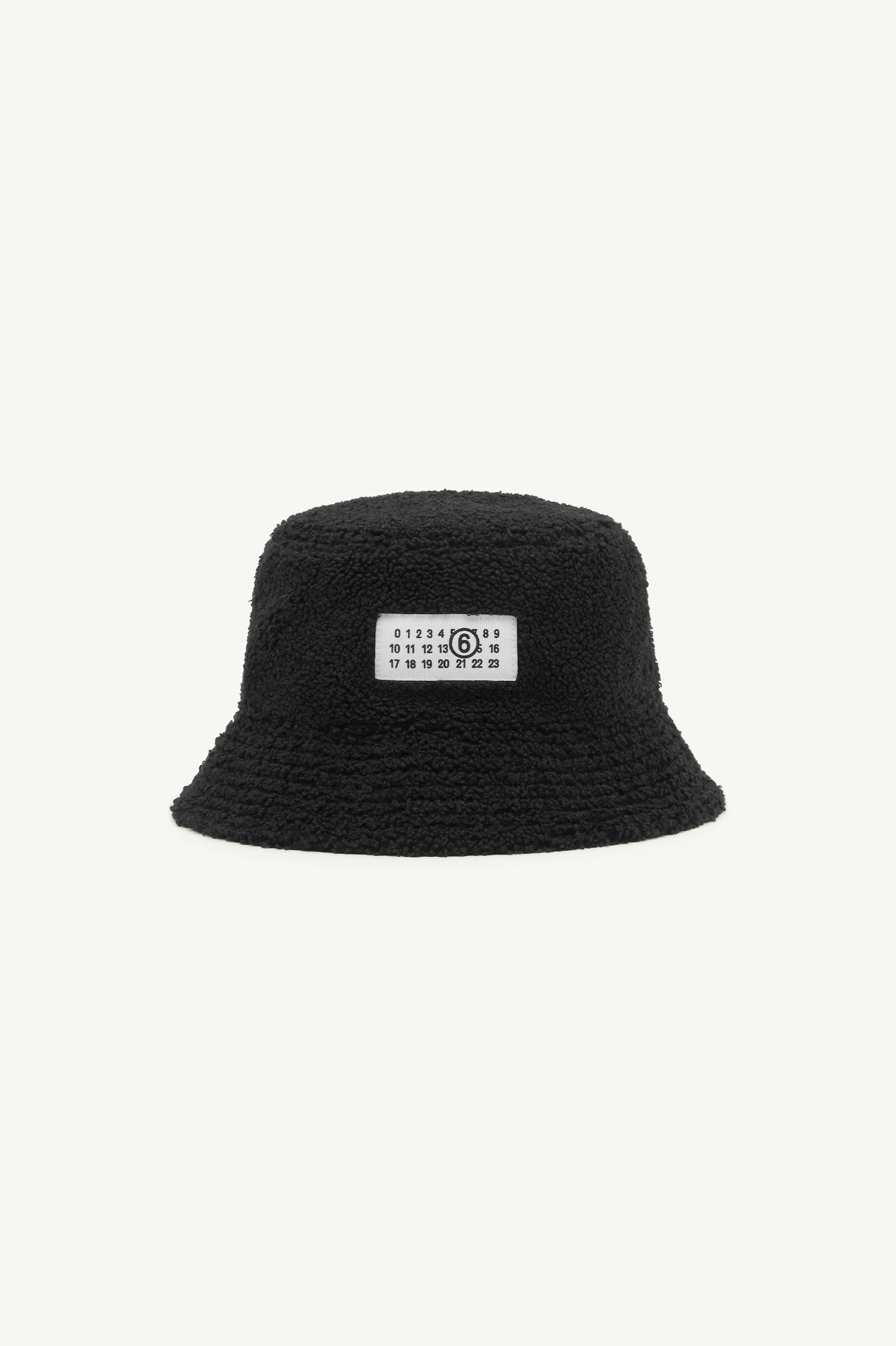 Reversible teddy nylon bucket hat