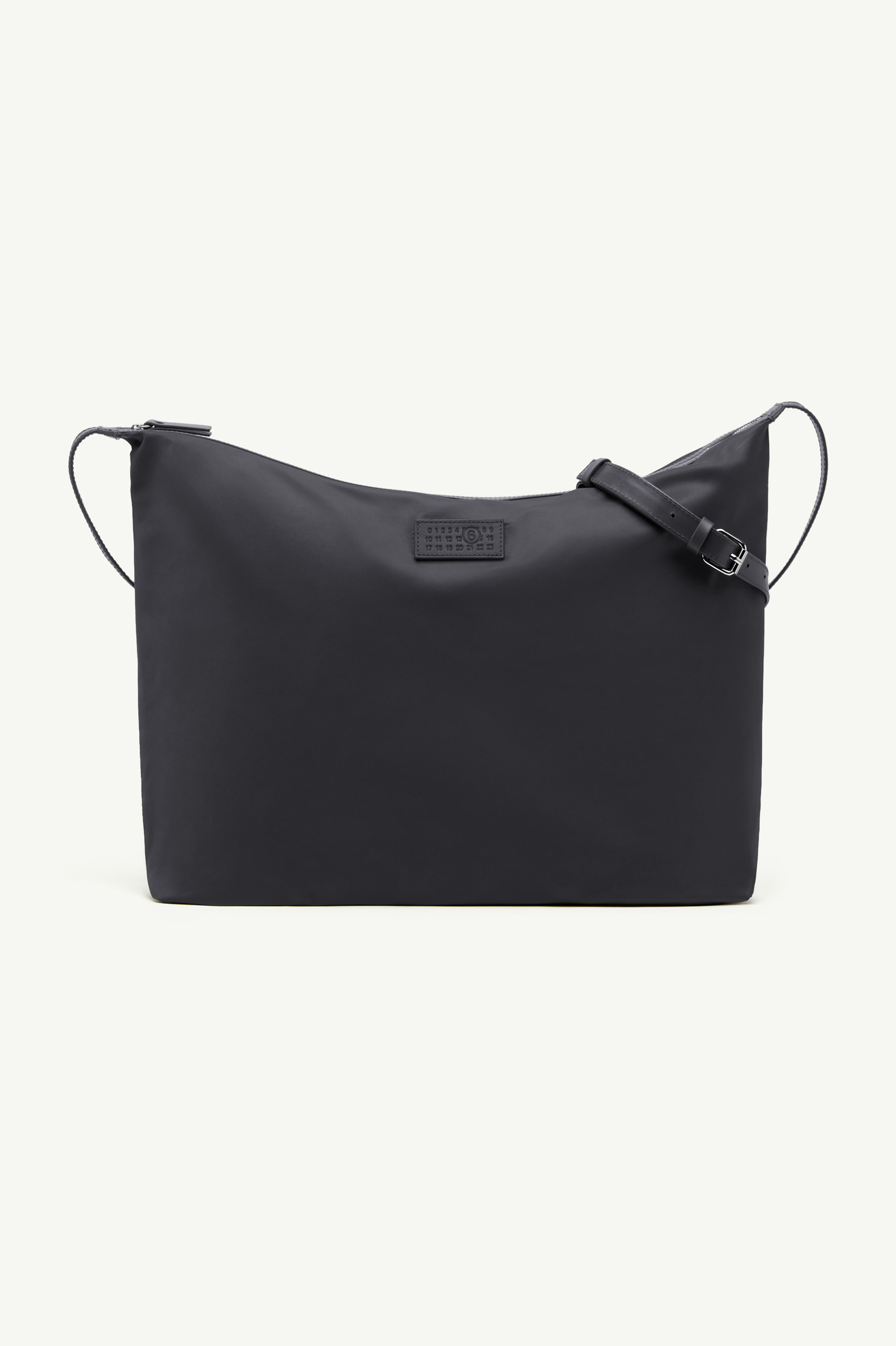 Nylon twill crossbody bag
