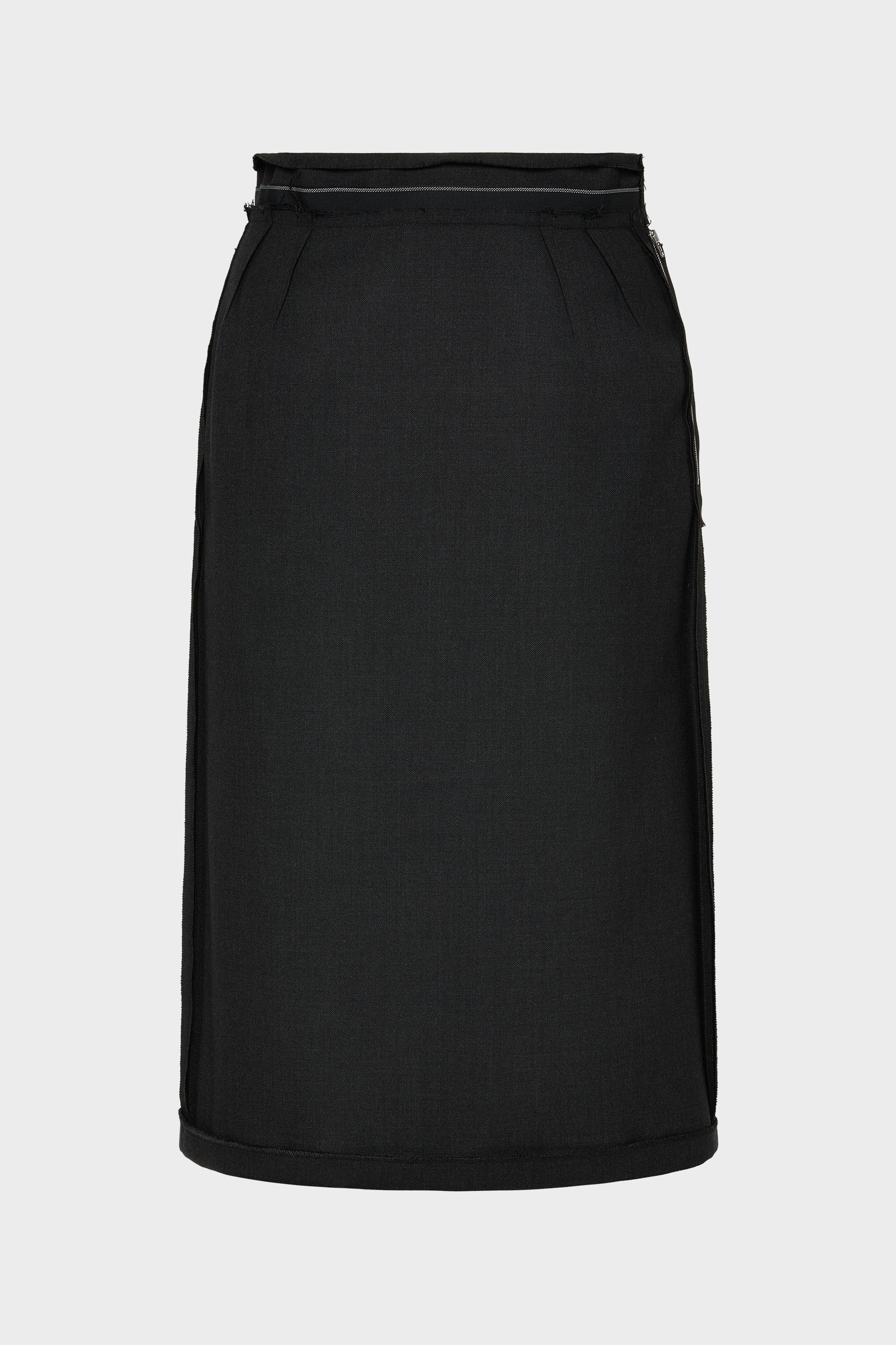 Reversed Midi Skirt