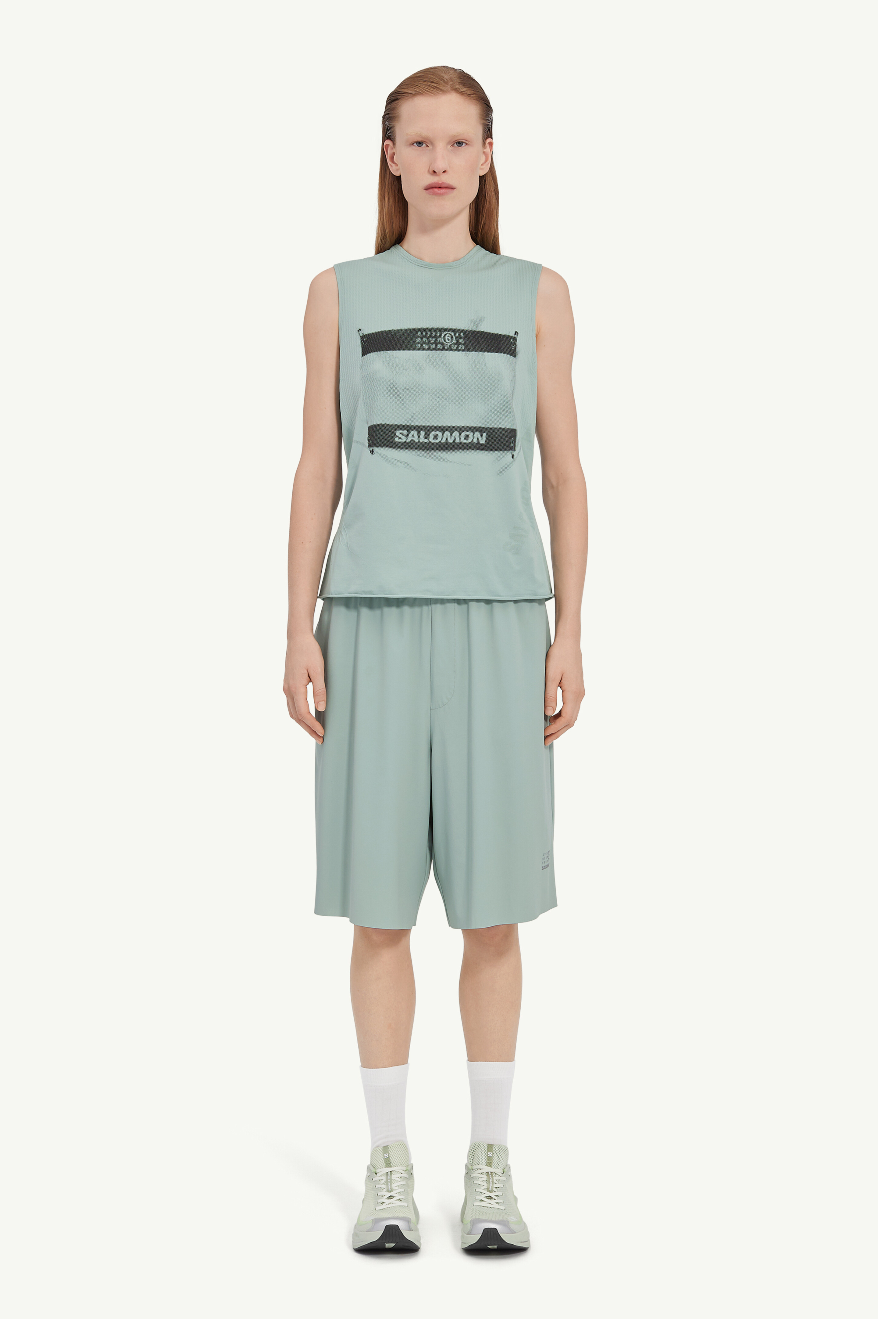 MM6 x Salomon Abstract print T-shirt