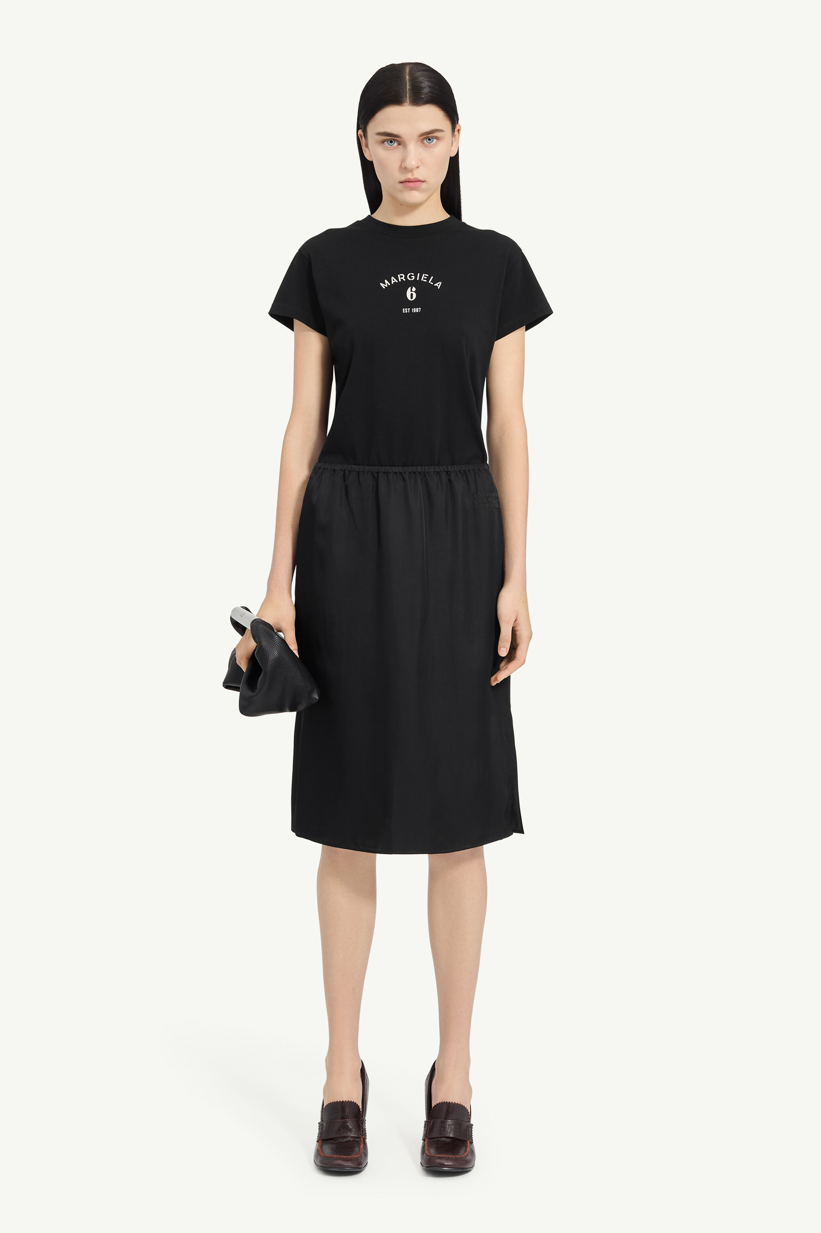 Satin Midi Skirt