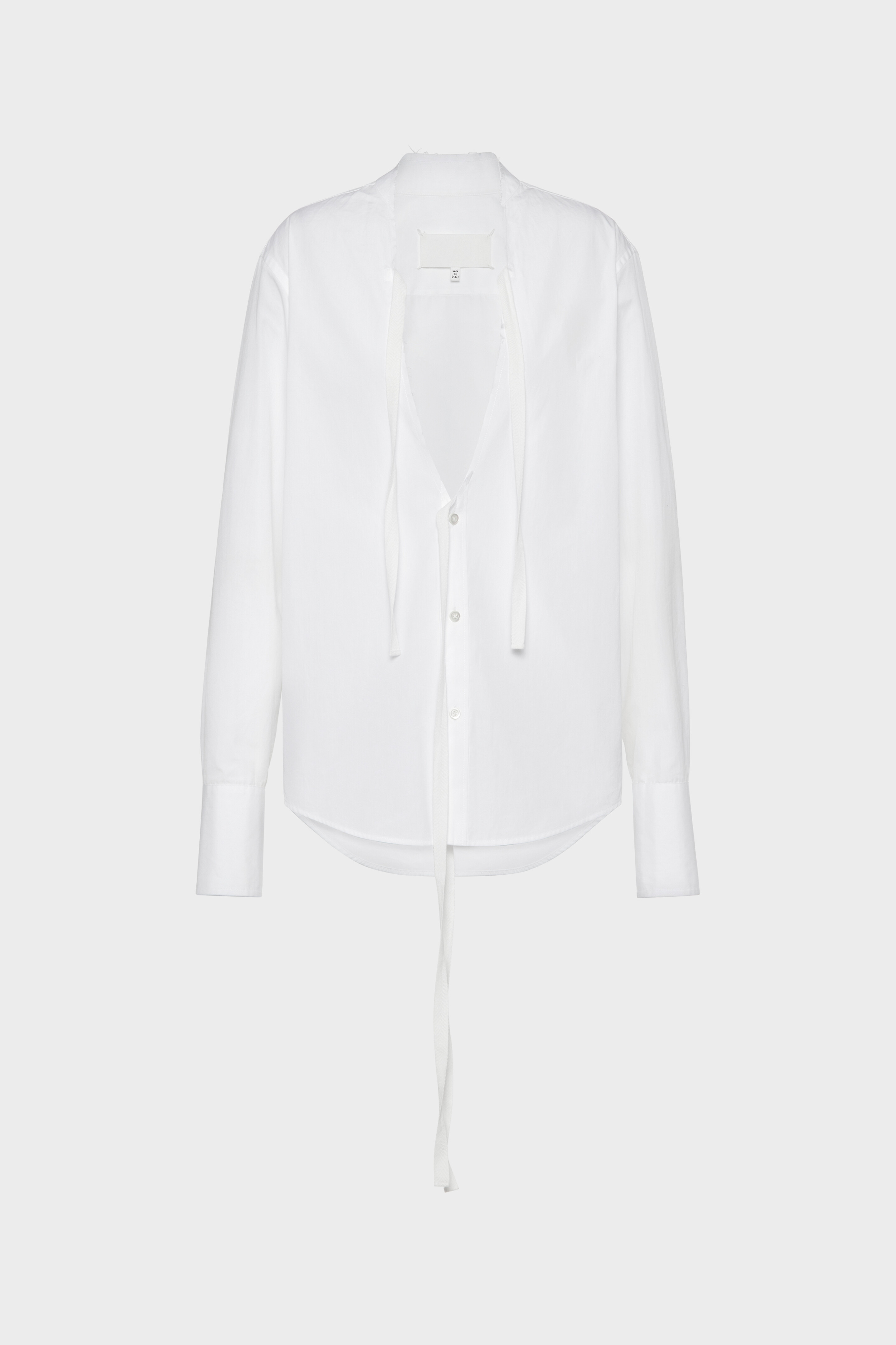 Camiseta de algod&oacute;n con cuello de pico