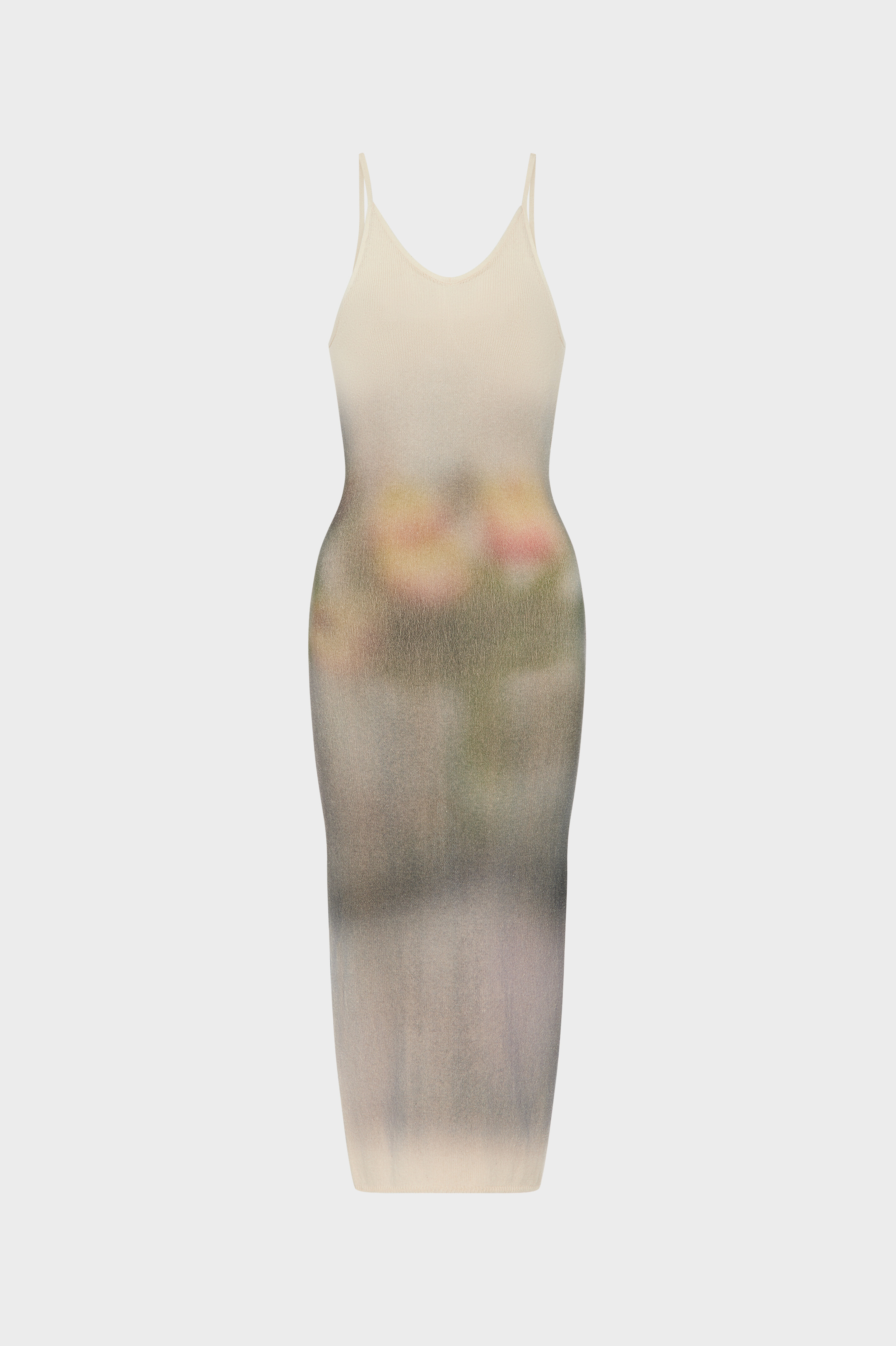 Knit maxi dress