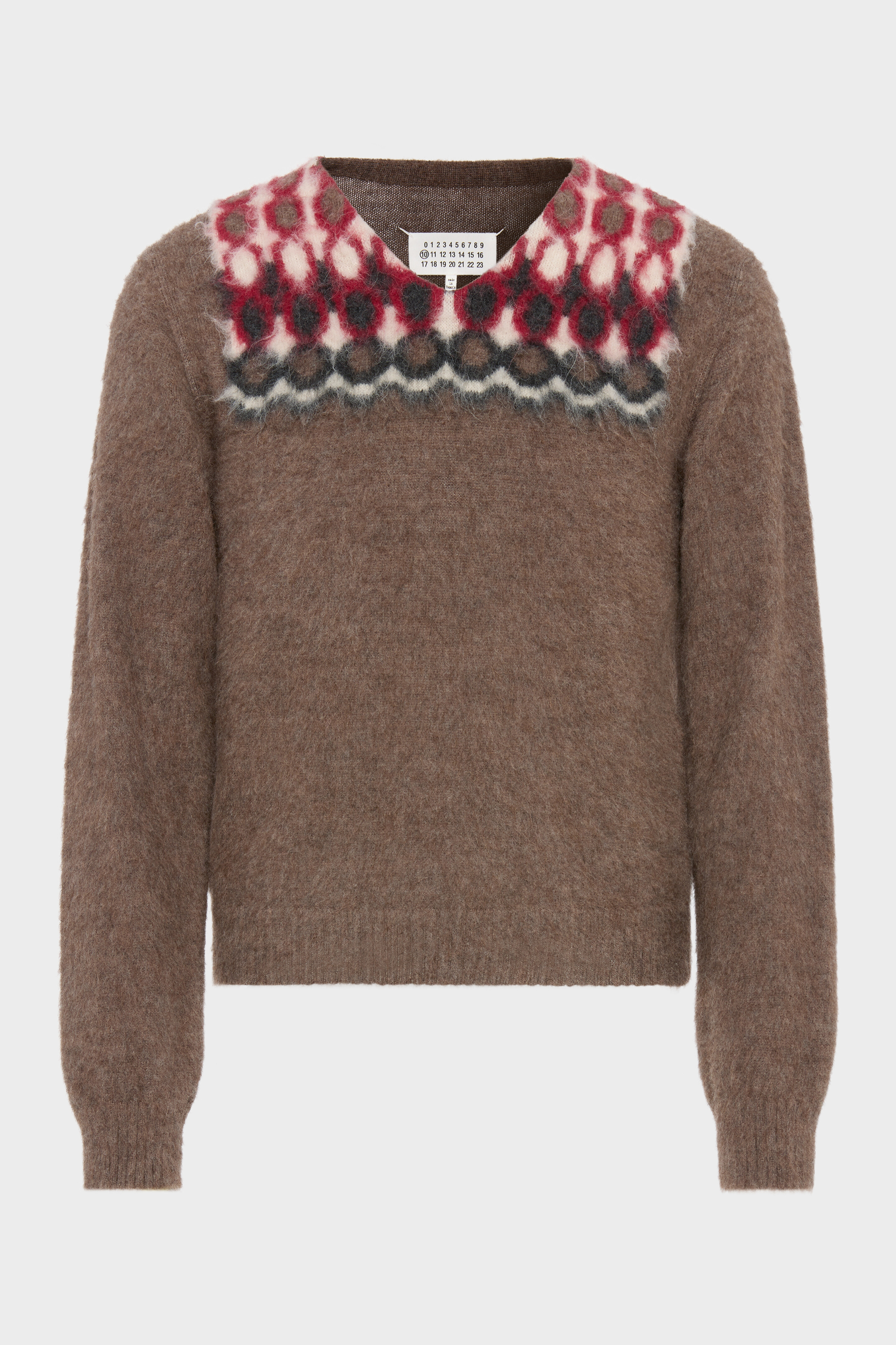 Alpaca Wool V-Neck Sweater
