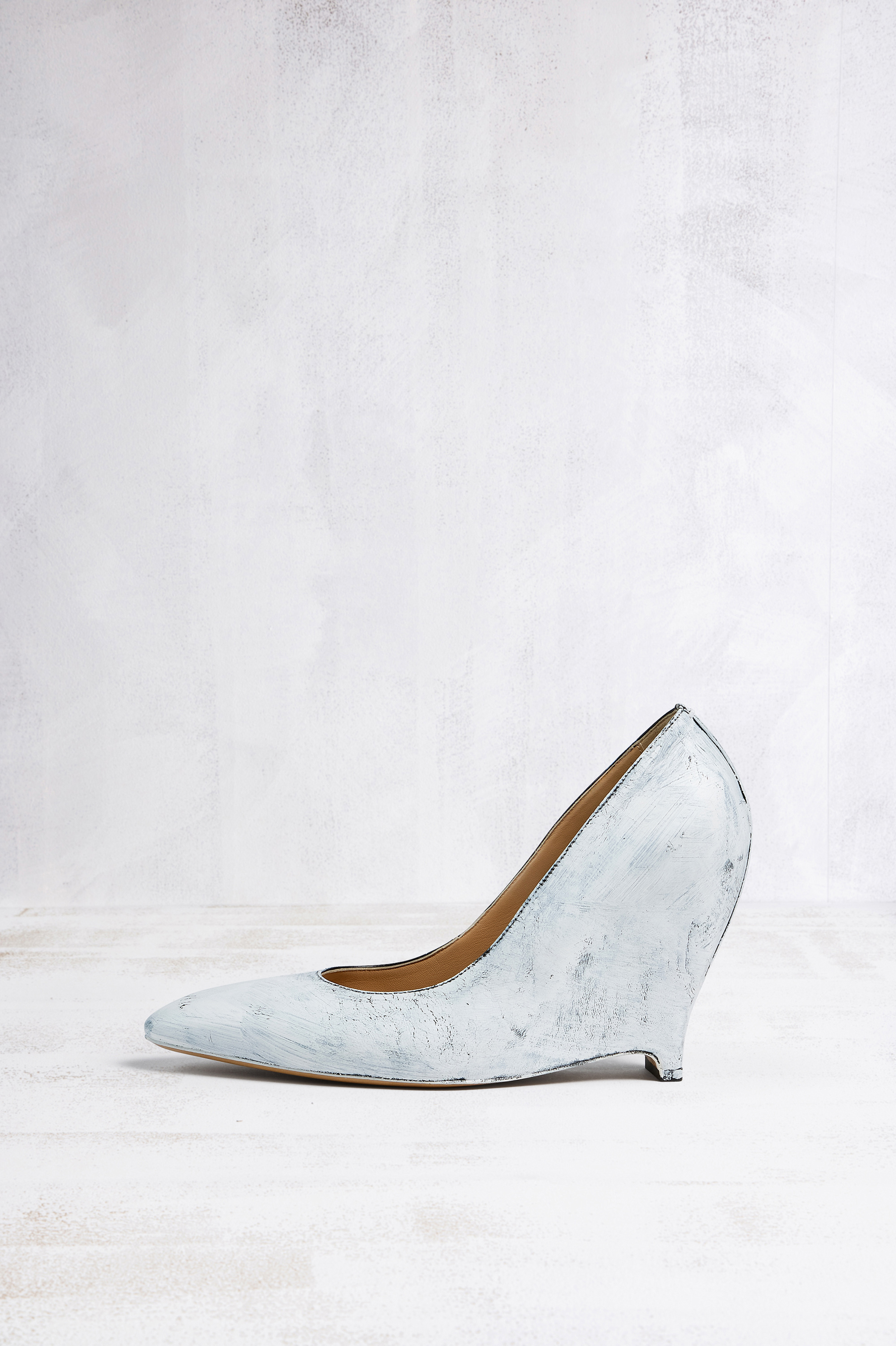 Heel-less Pumps Bianchetto