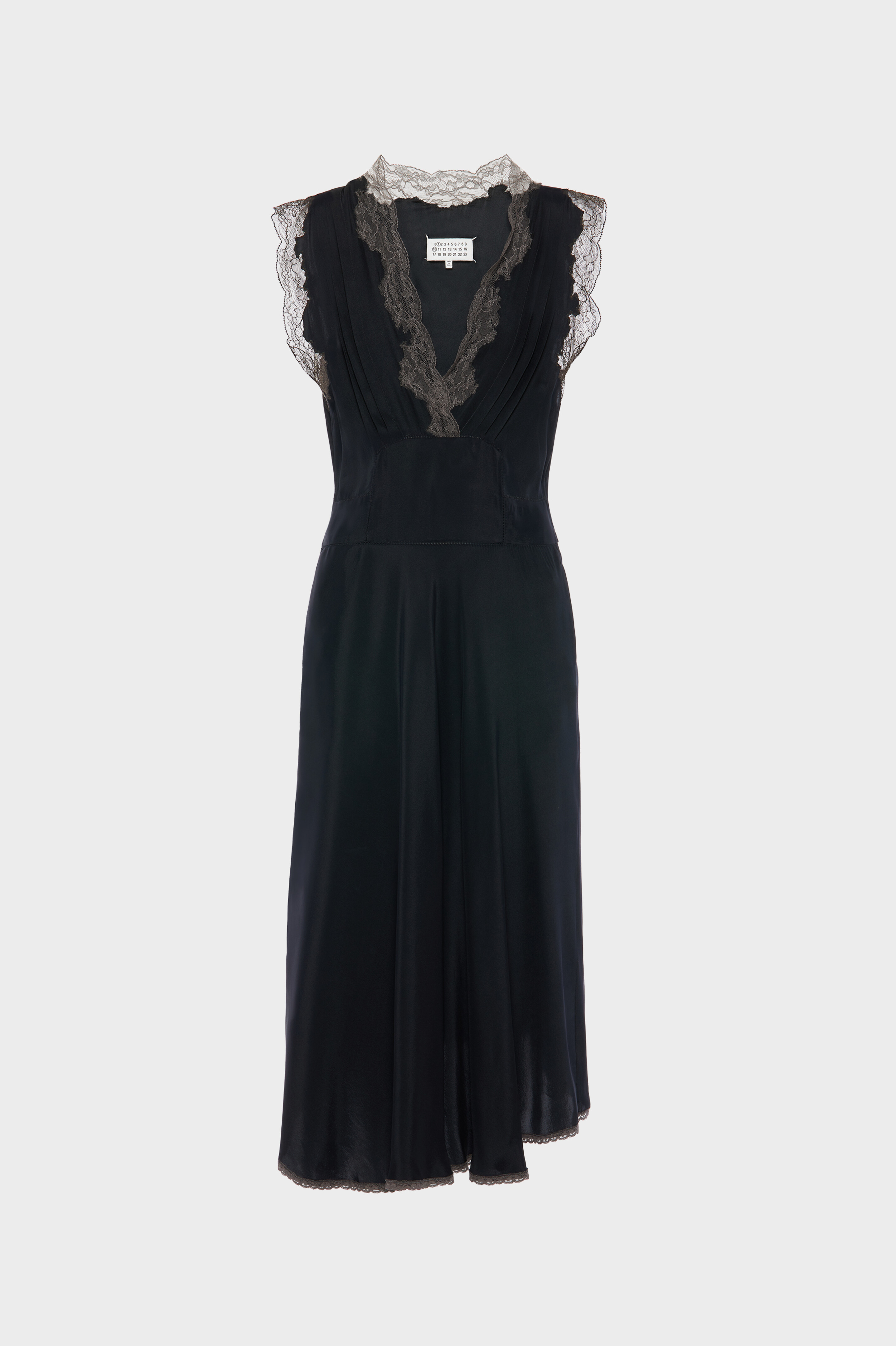 Silk midi dress