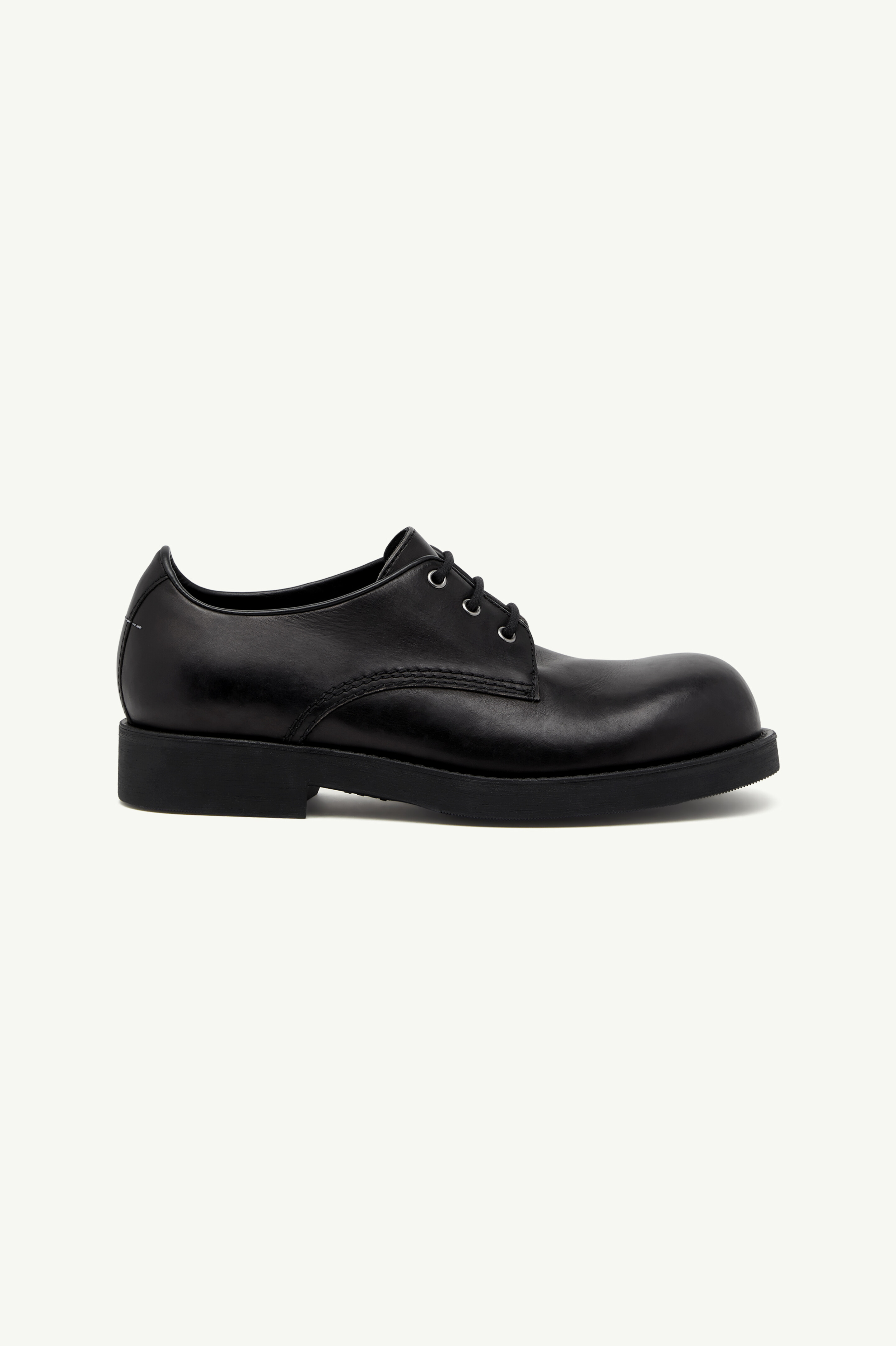 Biker-Schn&uuml;rstiefel aus Leder