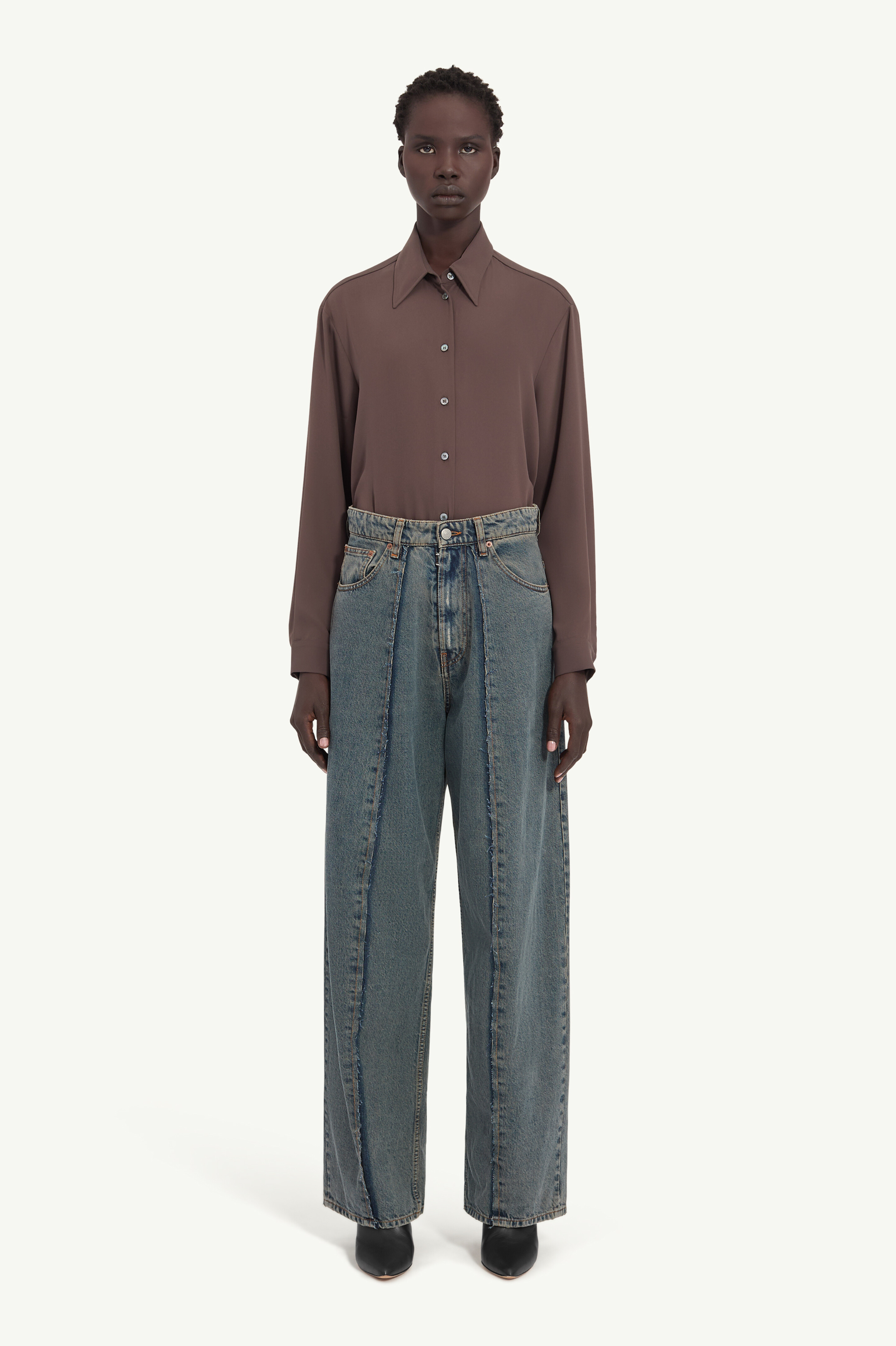 Wide-leg jeans