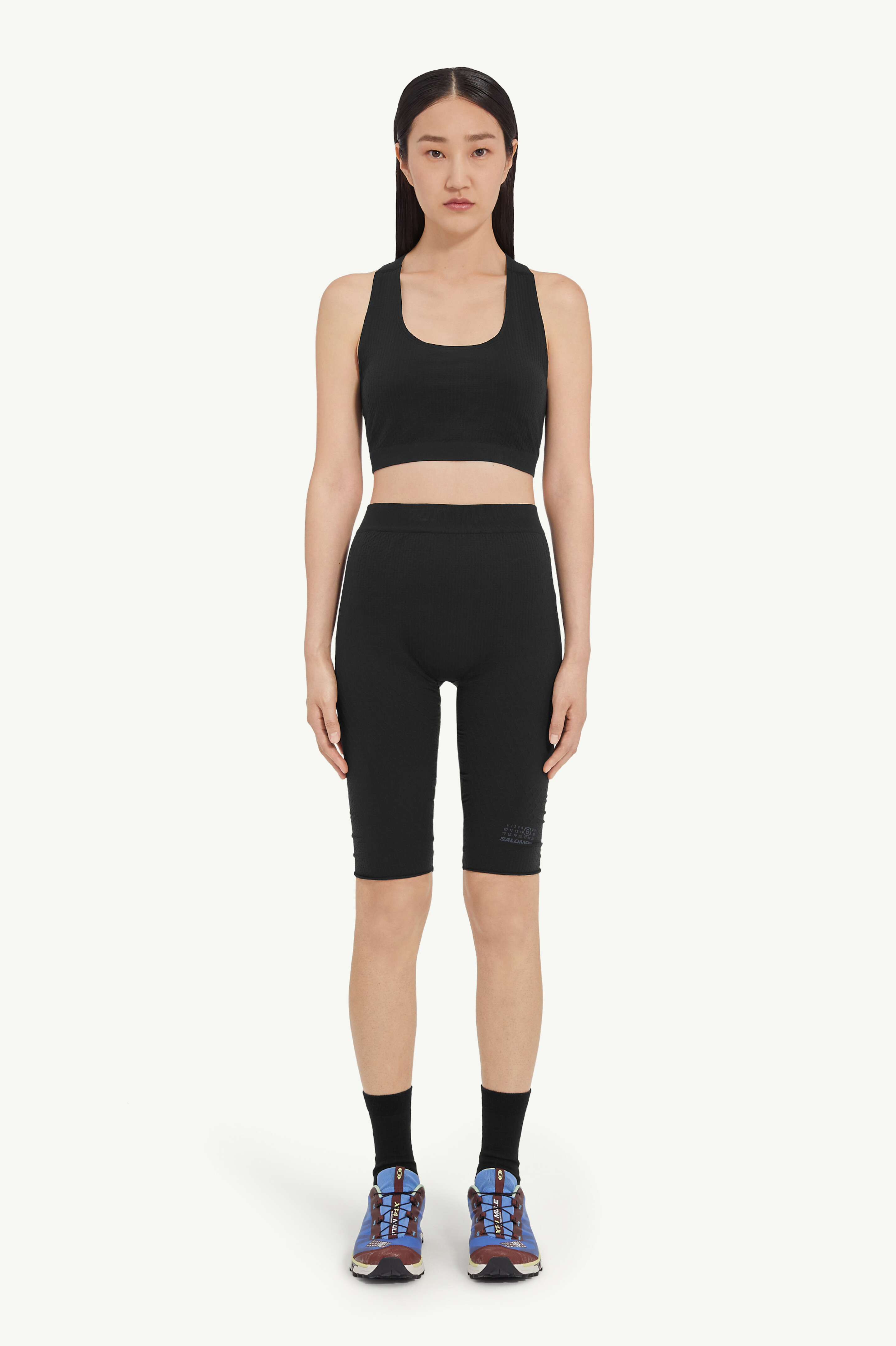 MM6 x Salomon Cropped sports top
