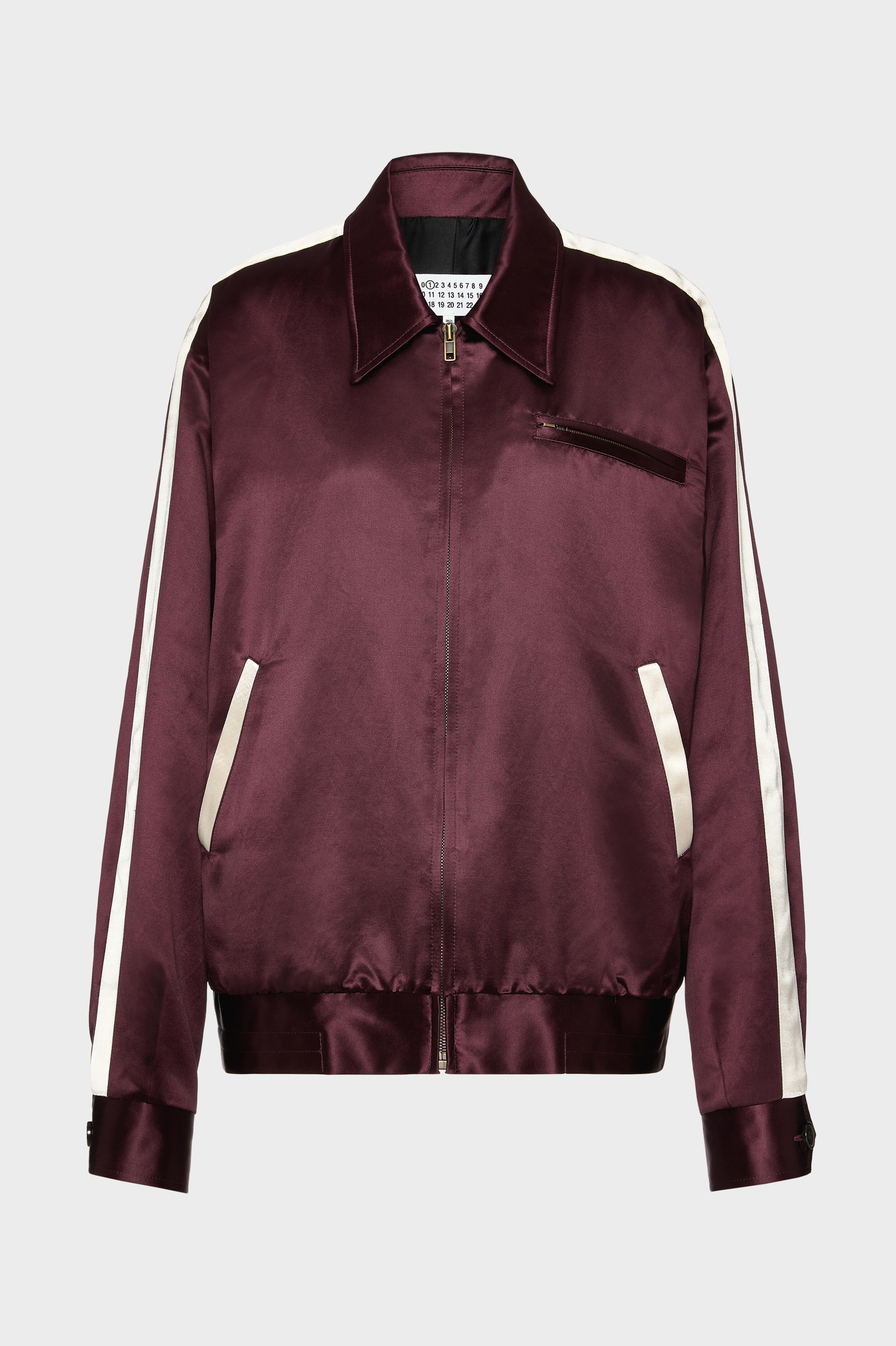 Satin Bomber Jacket