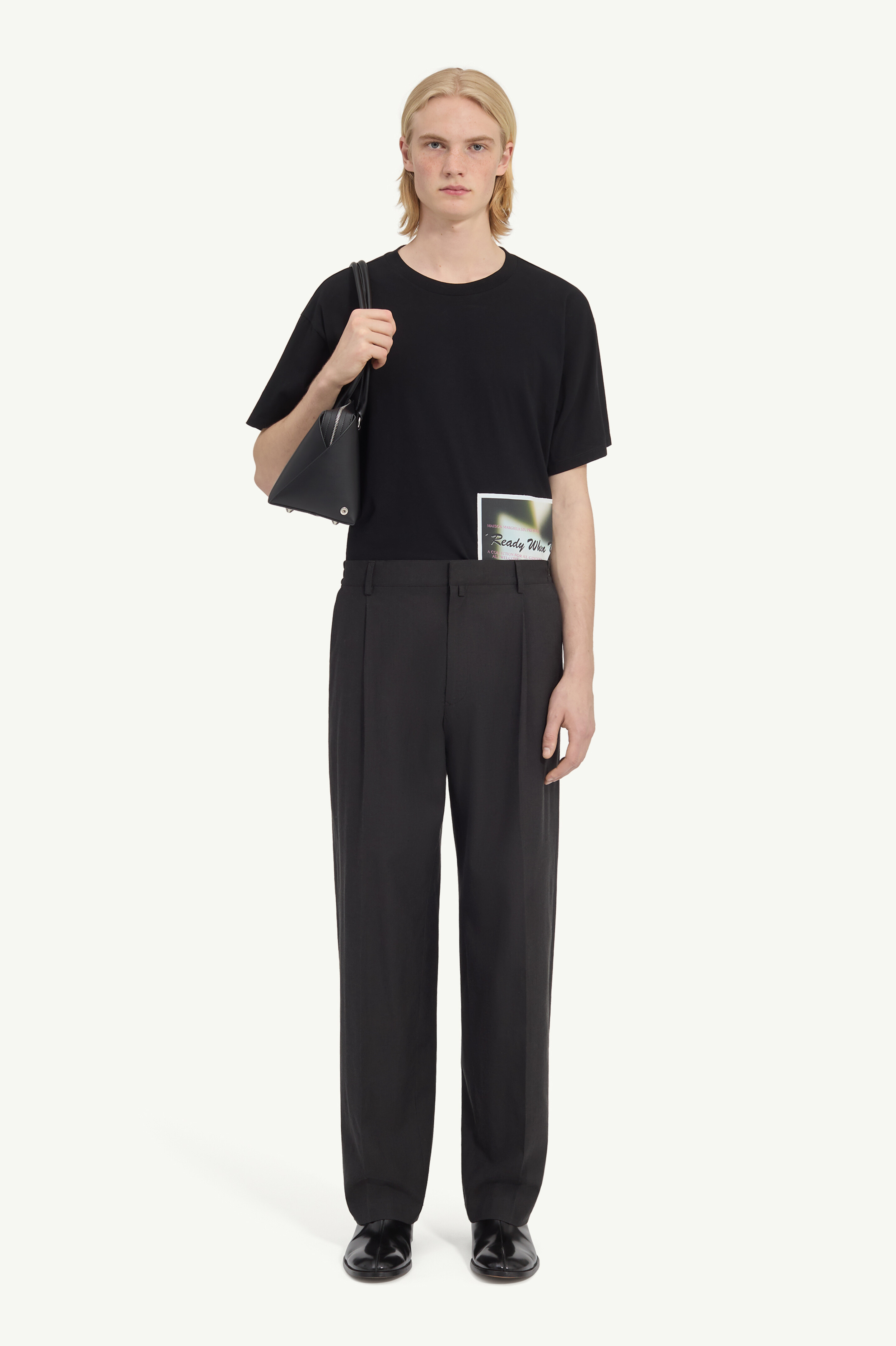 Wool shirting trousers