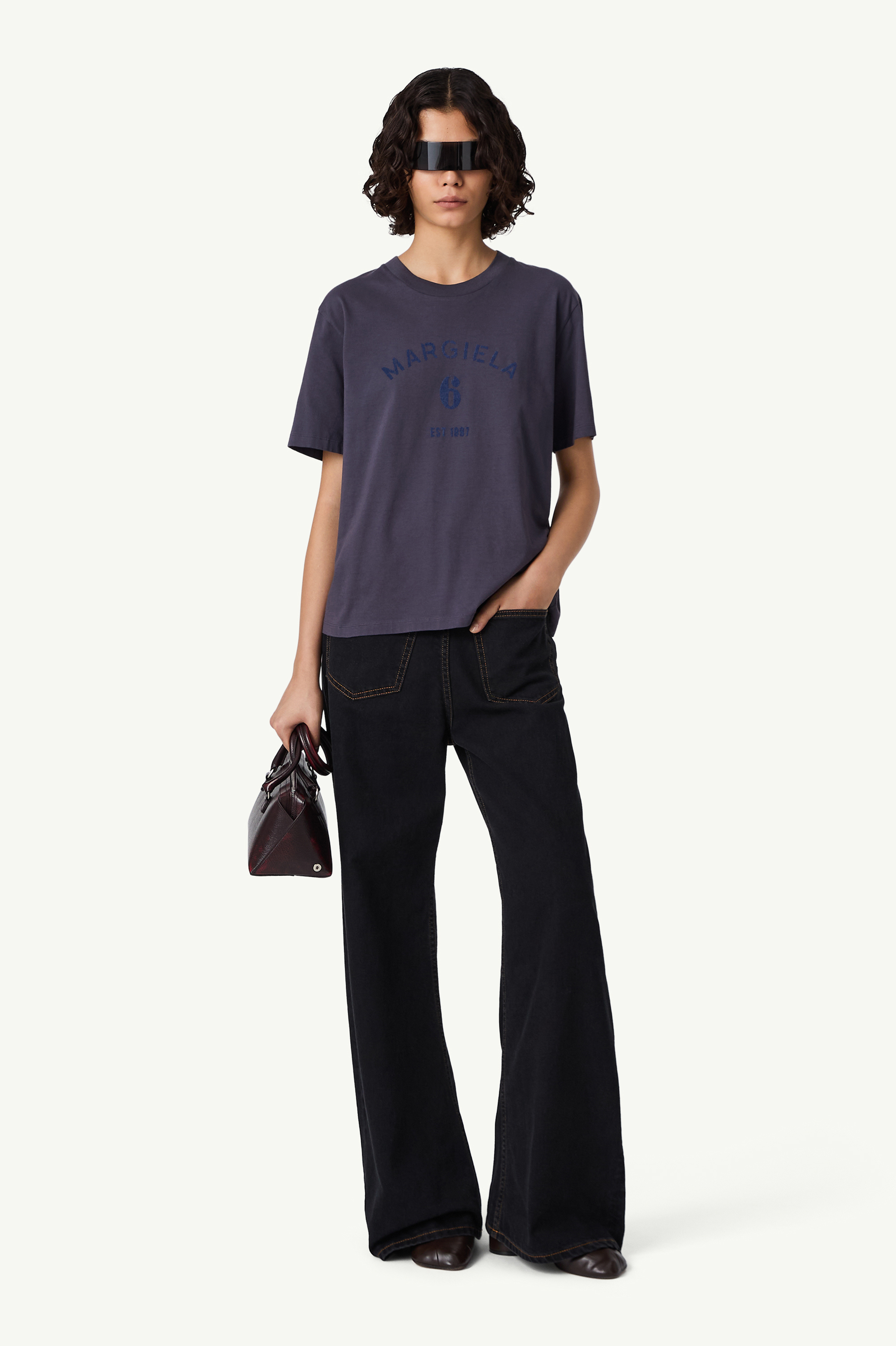 T-Shirt mit Mannequin-Print