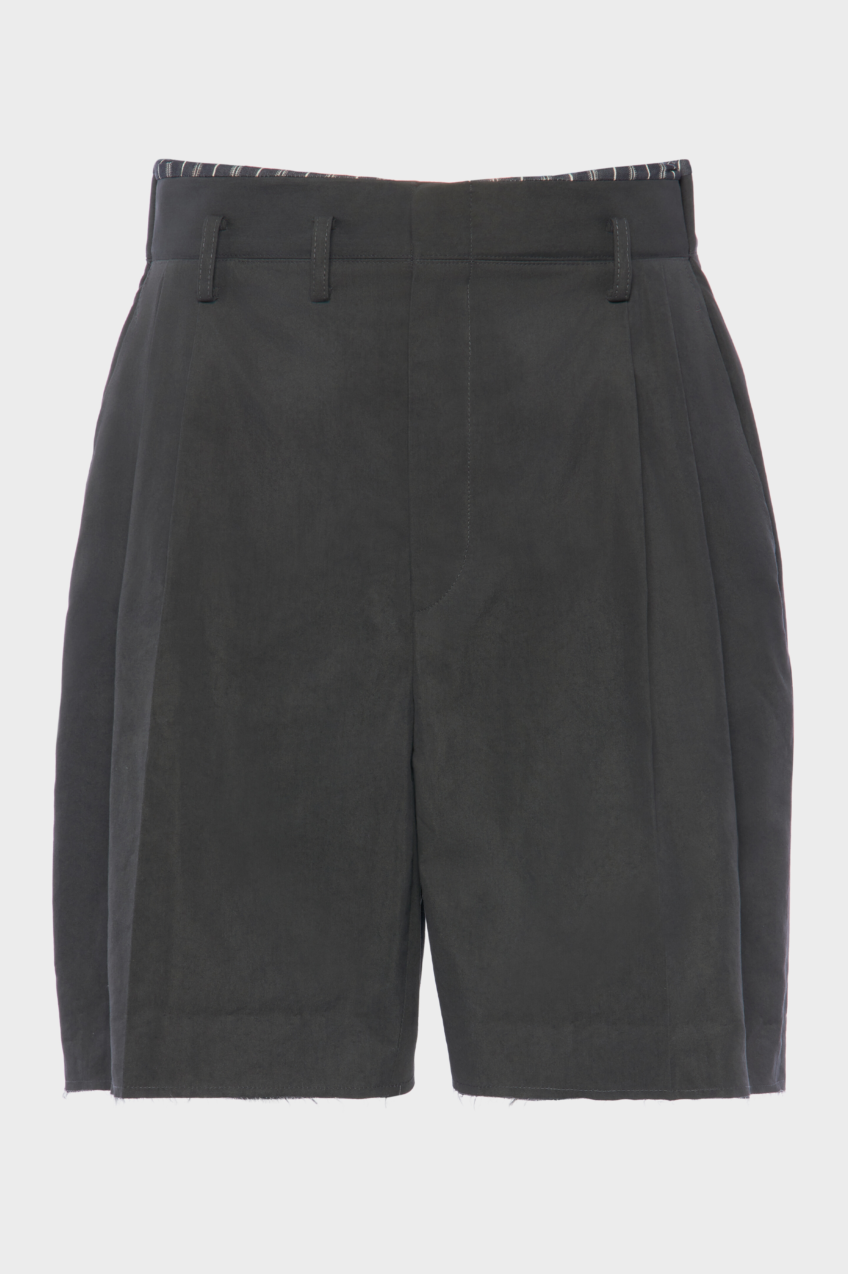 Cotton silk shorts