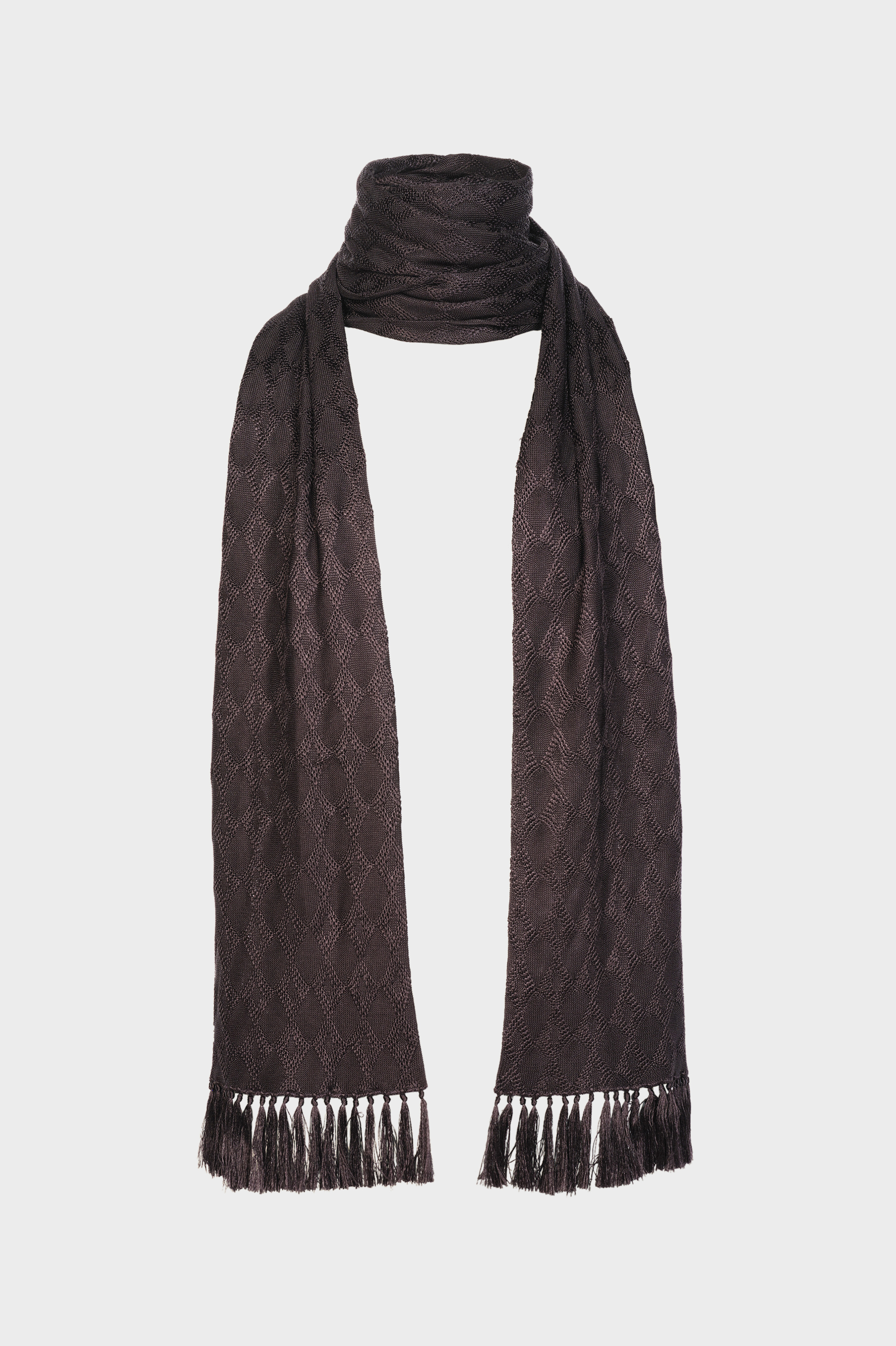 &Eacute;charpe longue en maille
