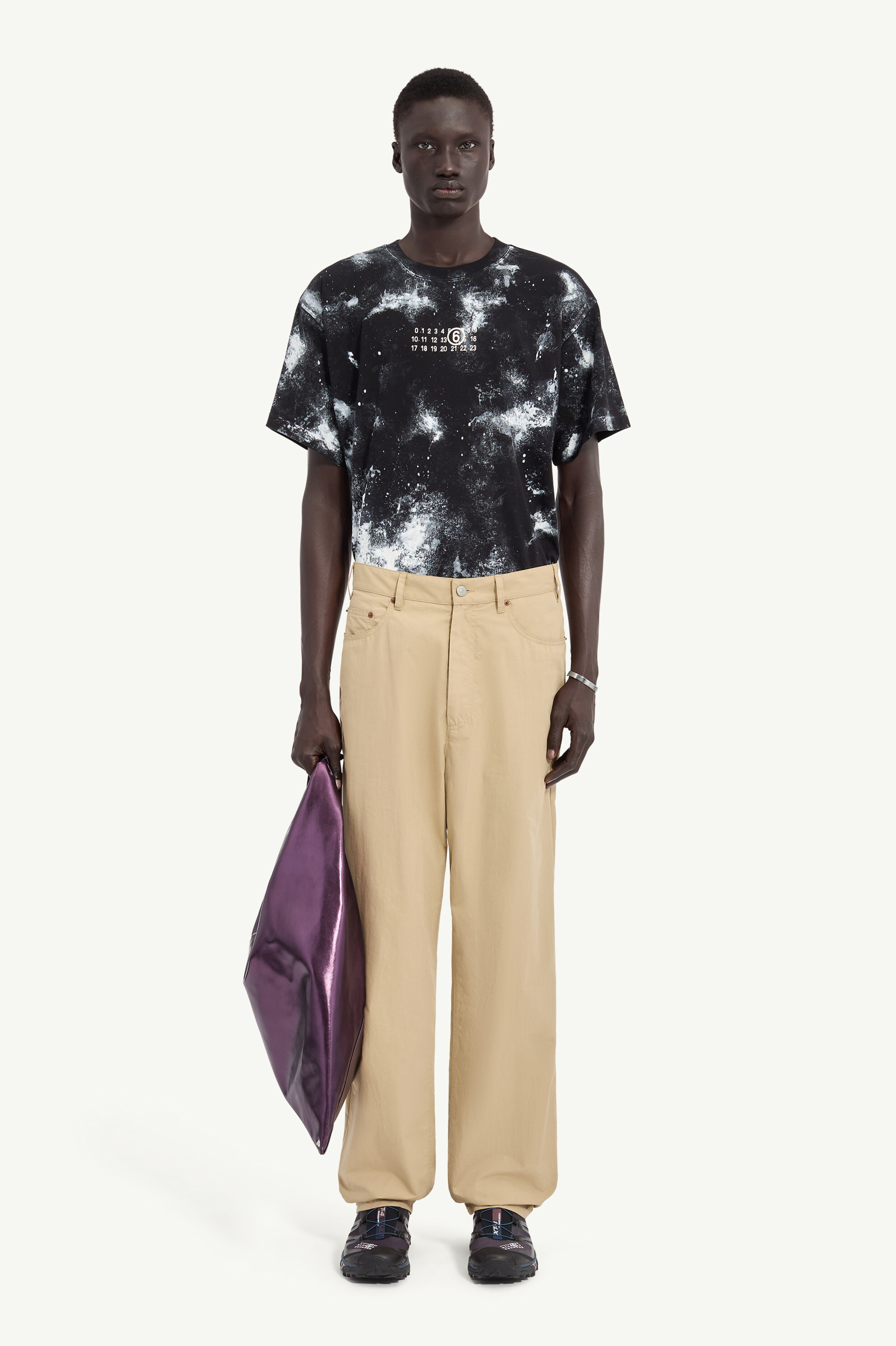 Cotton trench trousers