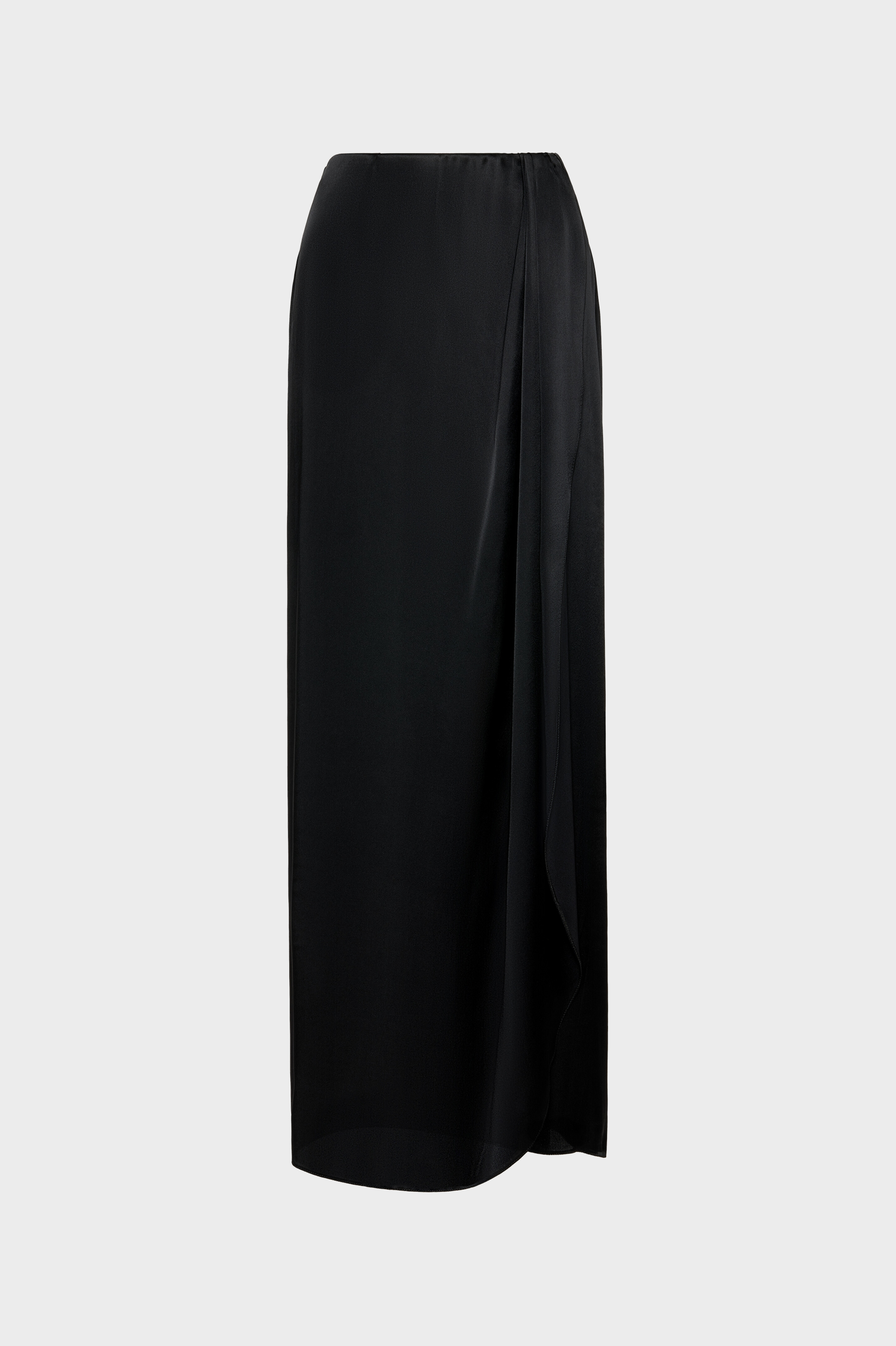 Silk Draped Skirt
