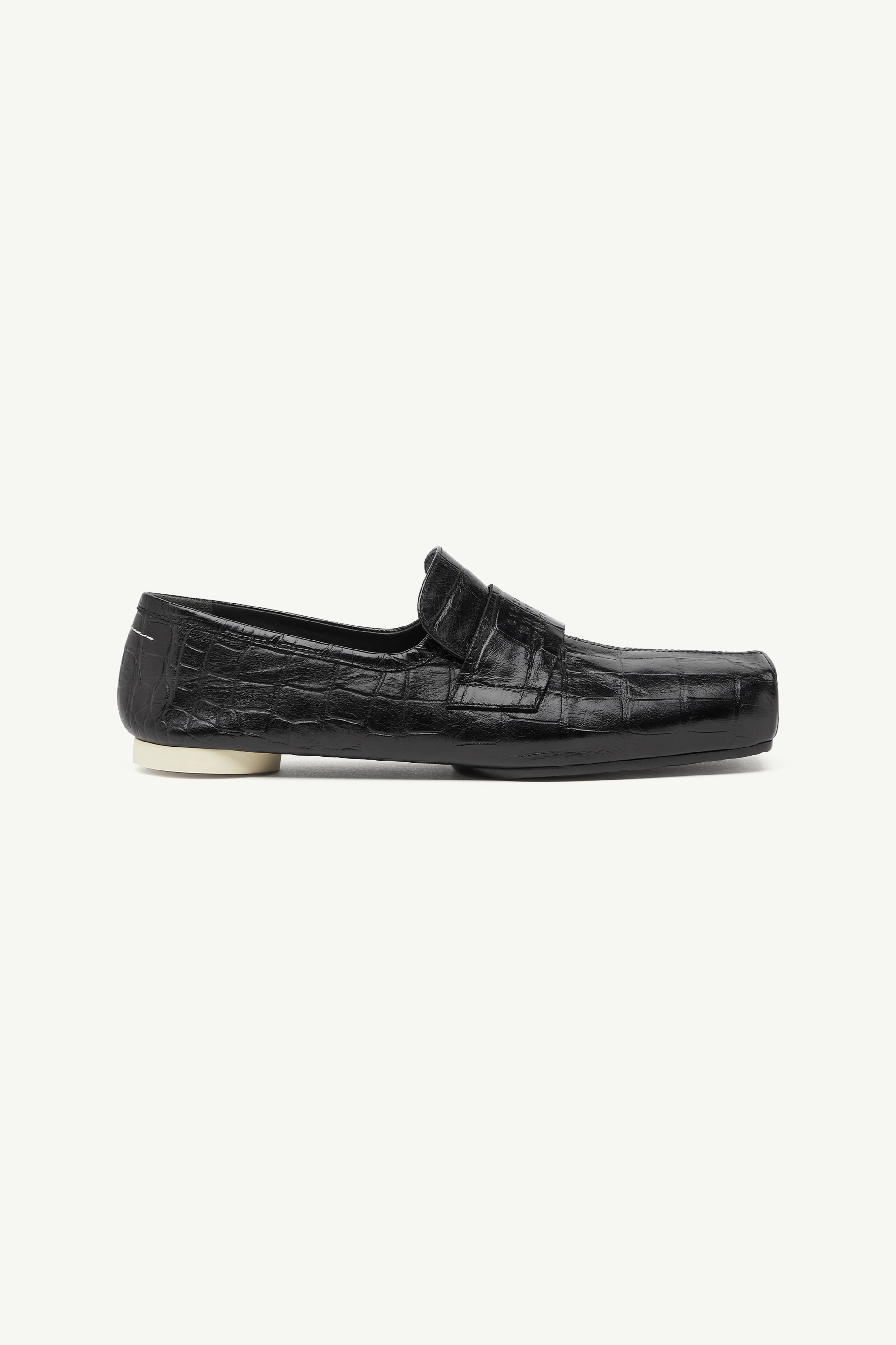 Numeric croc-effect loafers