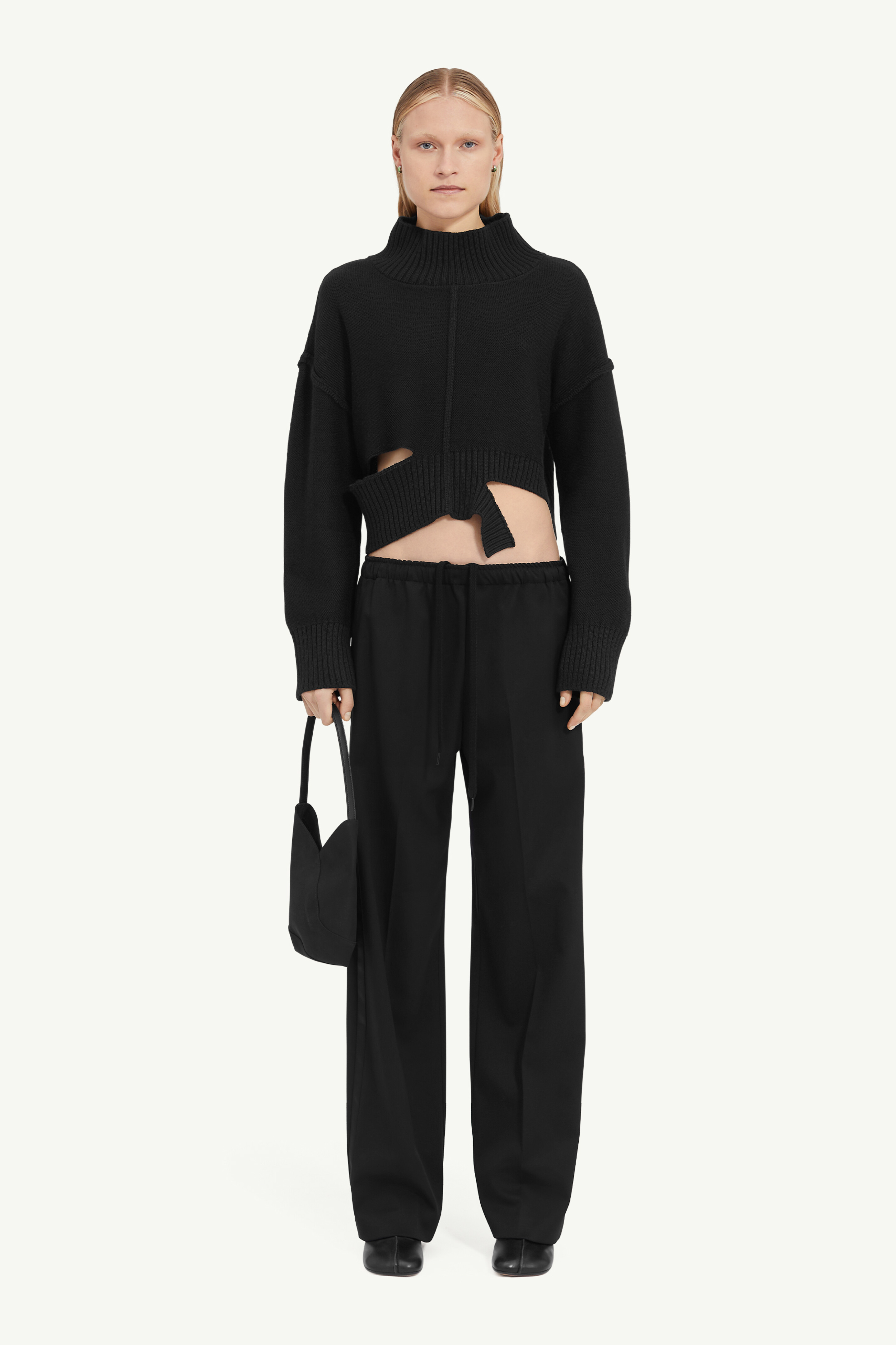 Distressed Knitted Jumper