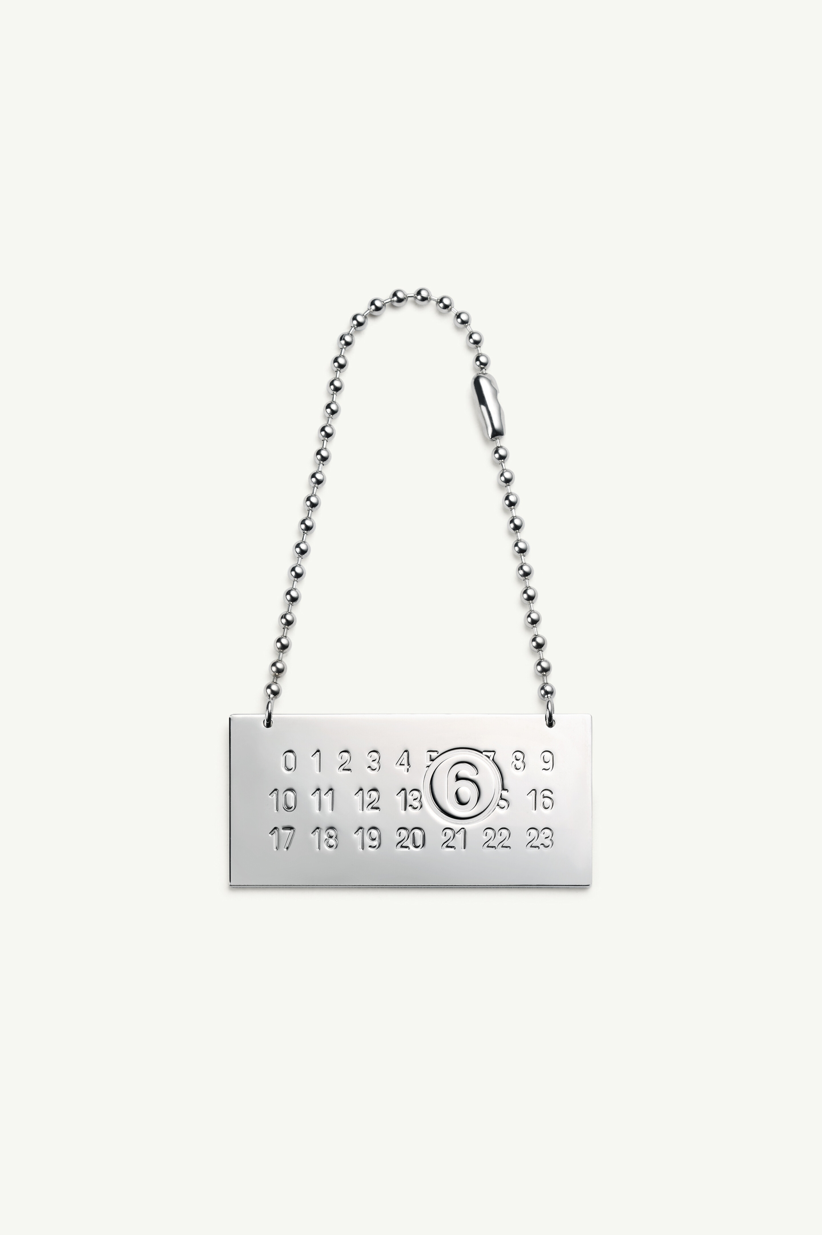 Porte-cl&eacute;s avec cha&icirc;ne &agrave; billes