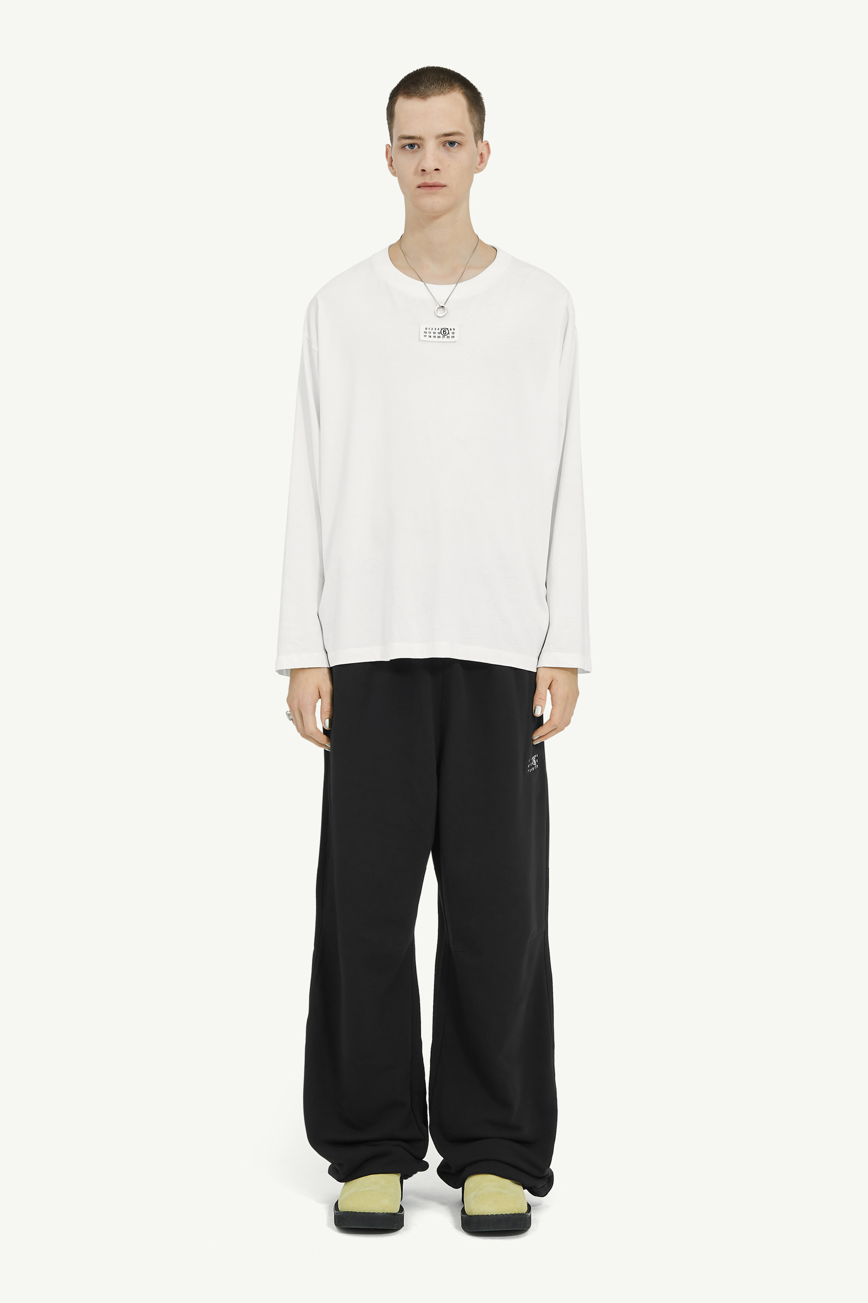 Long-Sleeved Numeric Signature T-shirt