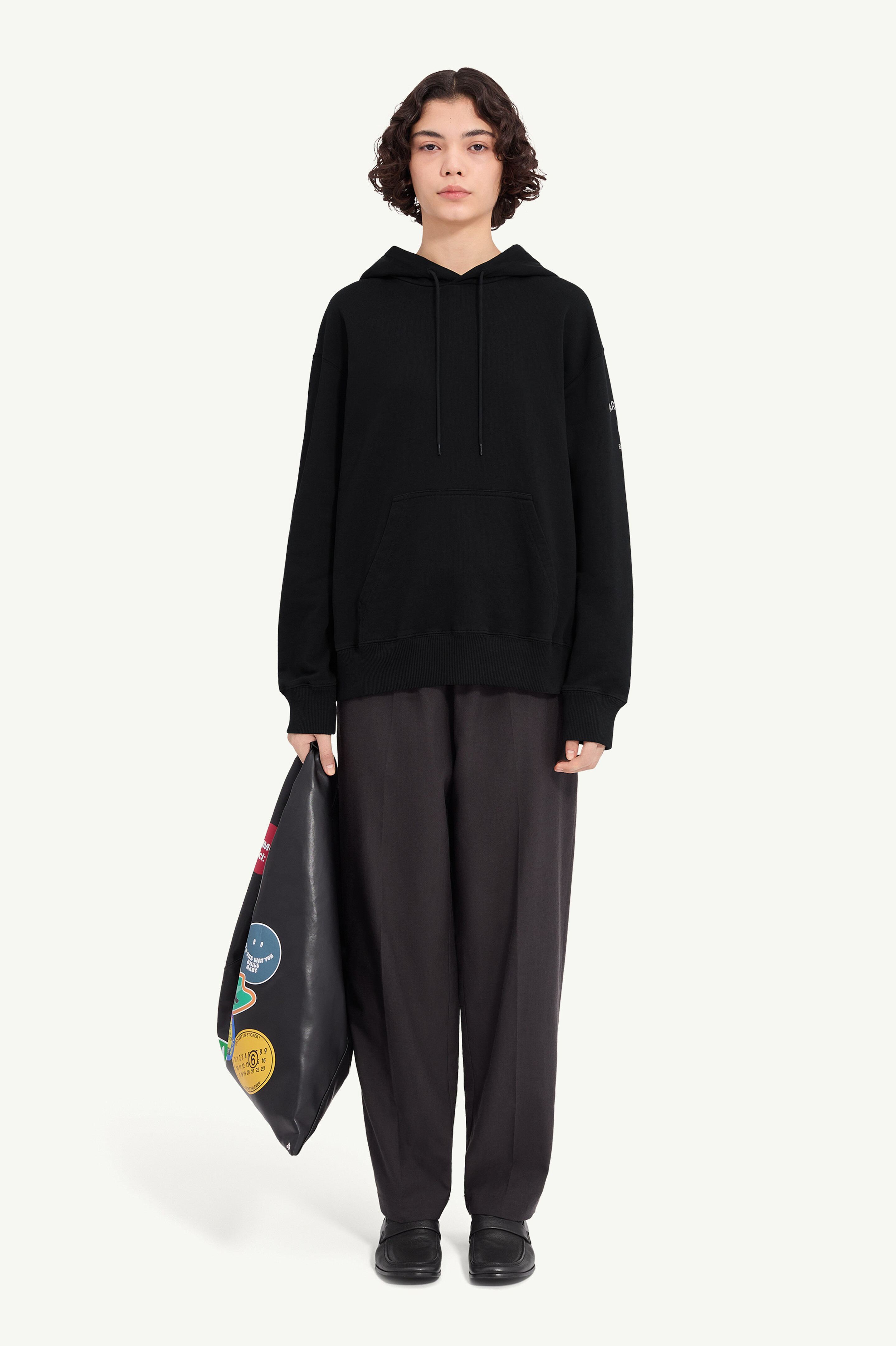 Mannequin-print sweatshirt