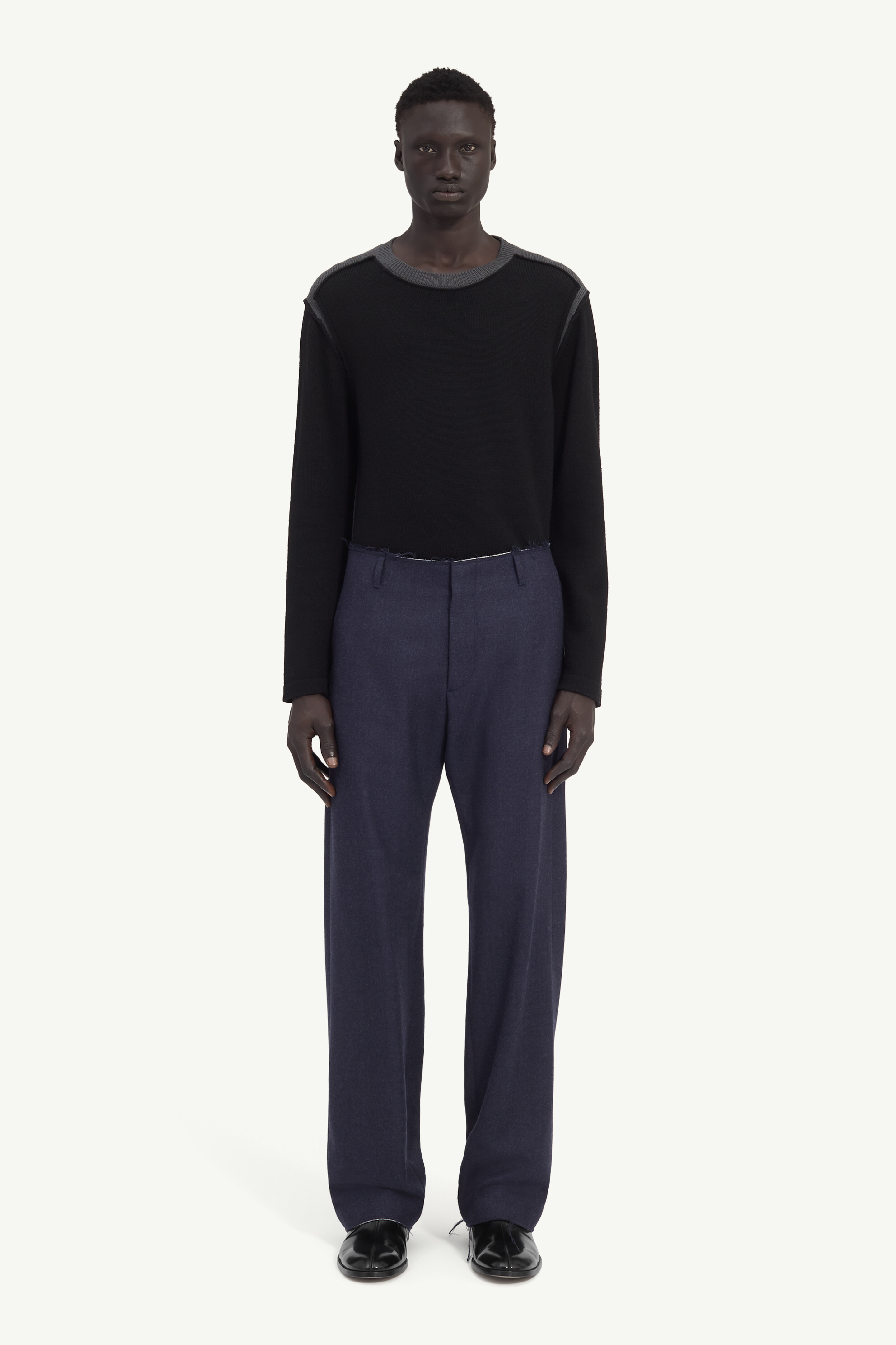 Tailoring wool trousers