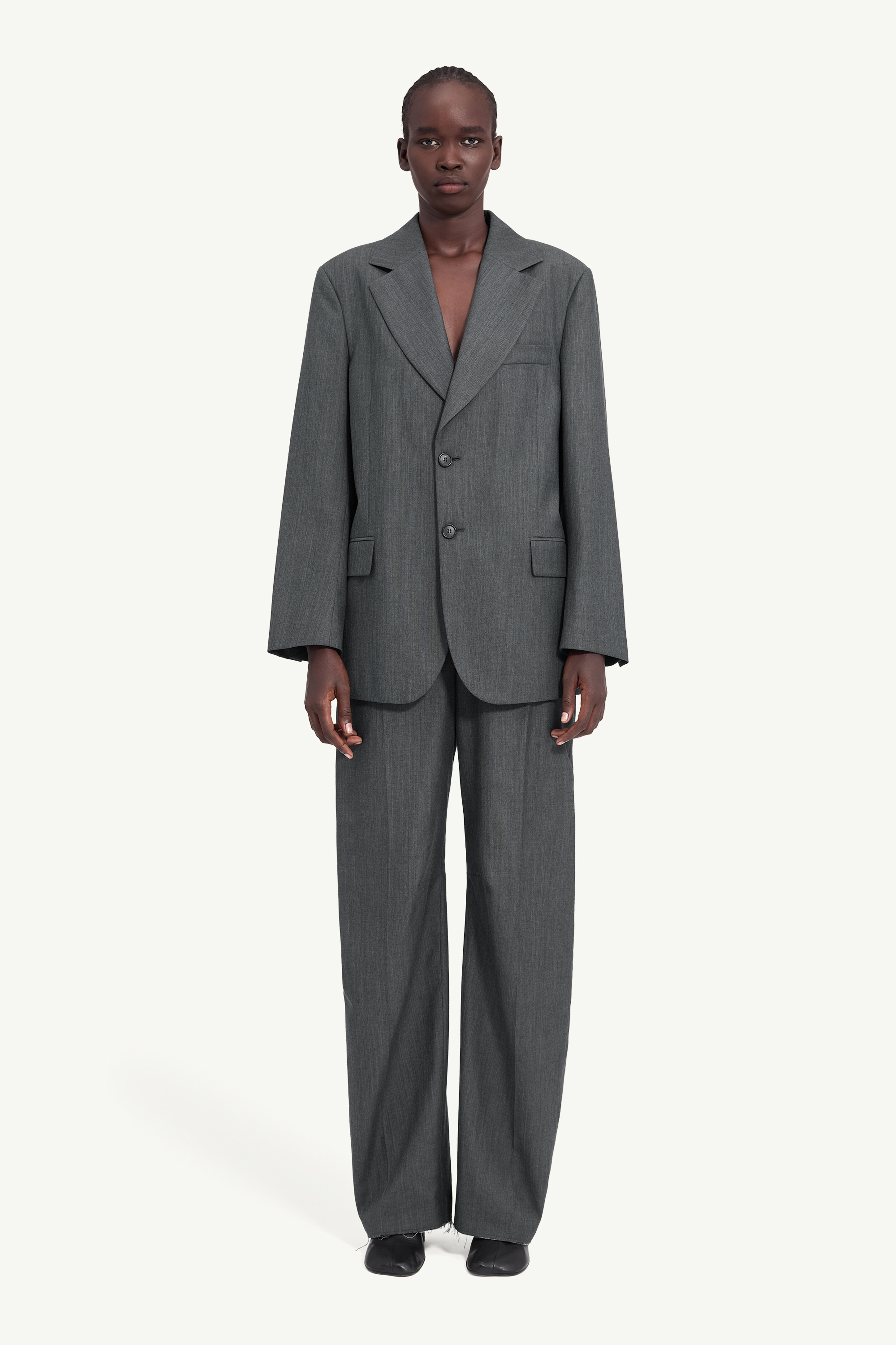 Wool cotton tailoring suit jacket