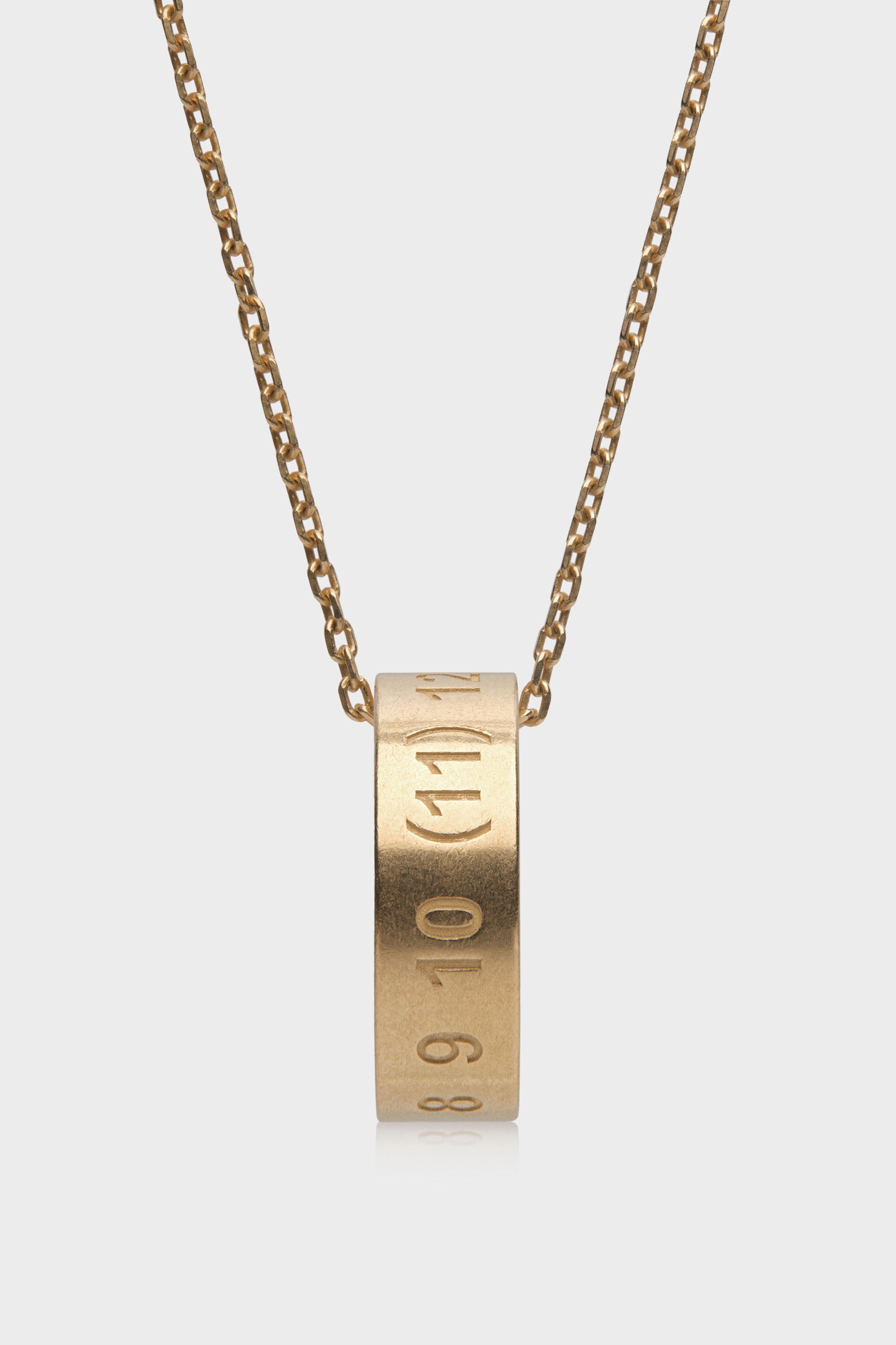 Collana con anello Numeric