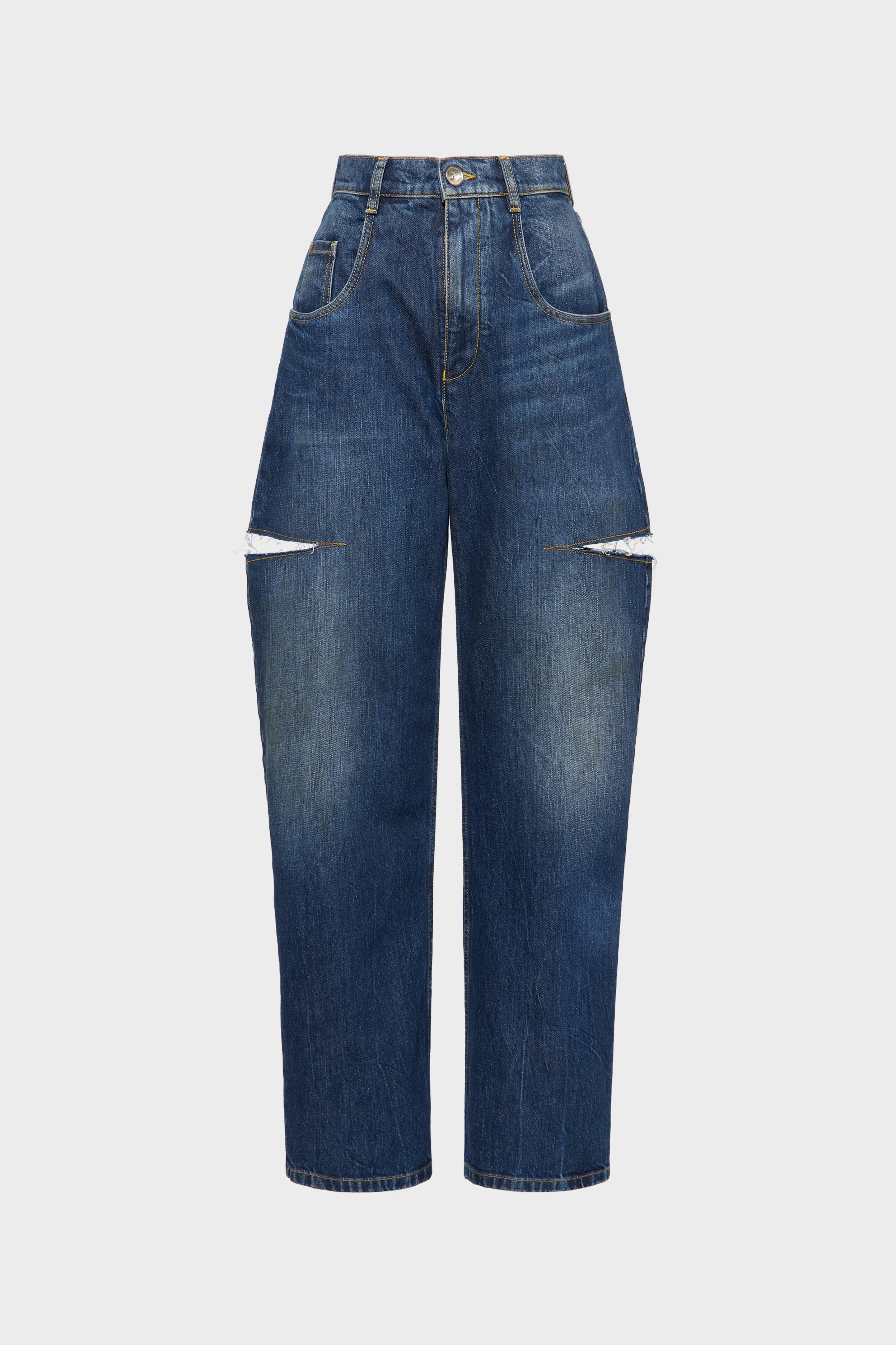 Cut-out jeans
