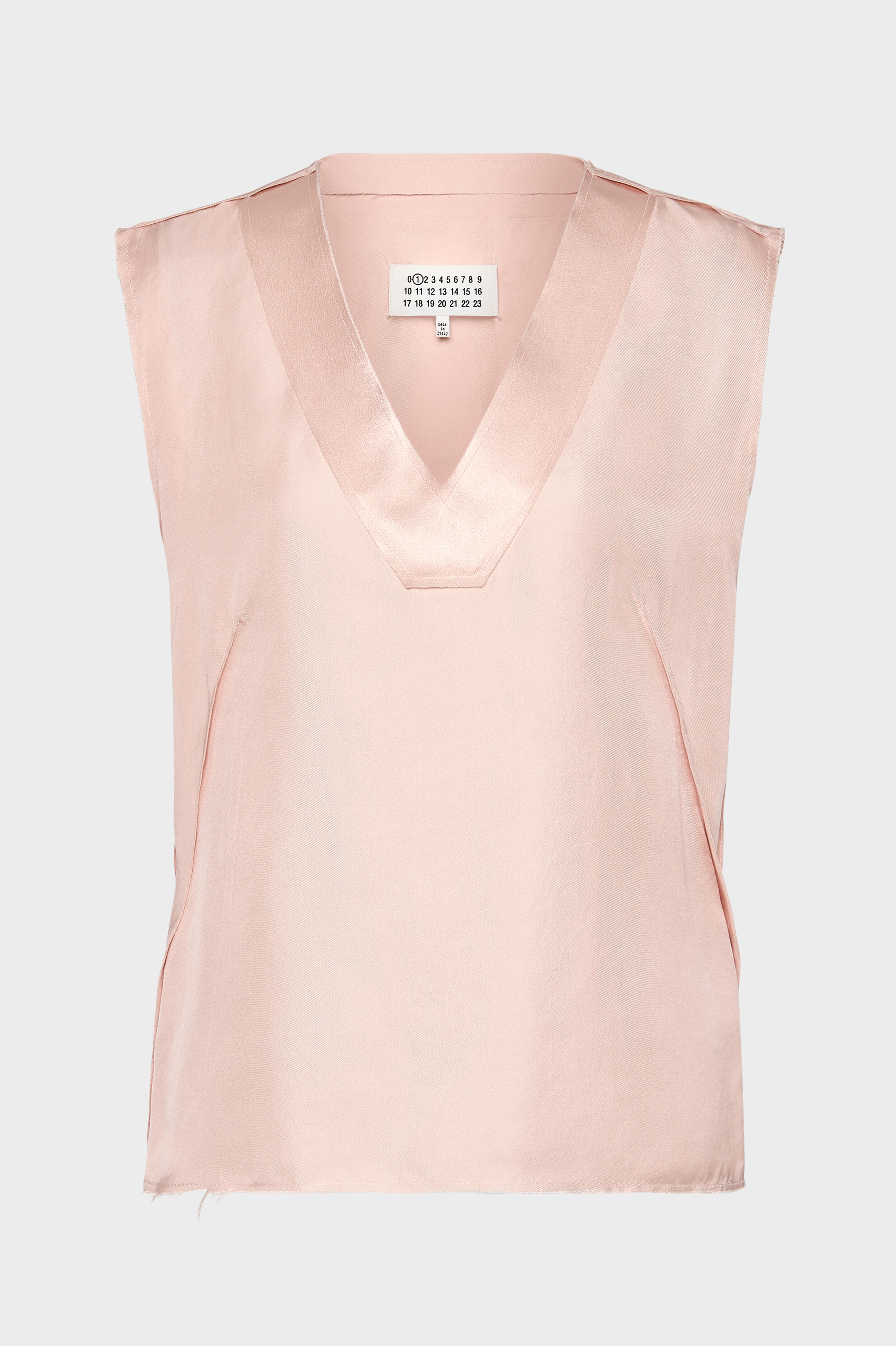 Silk V-Neck Top