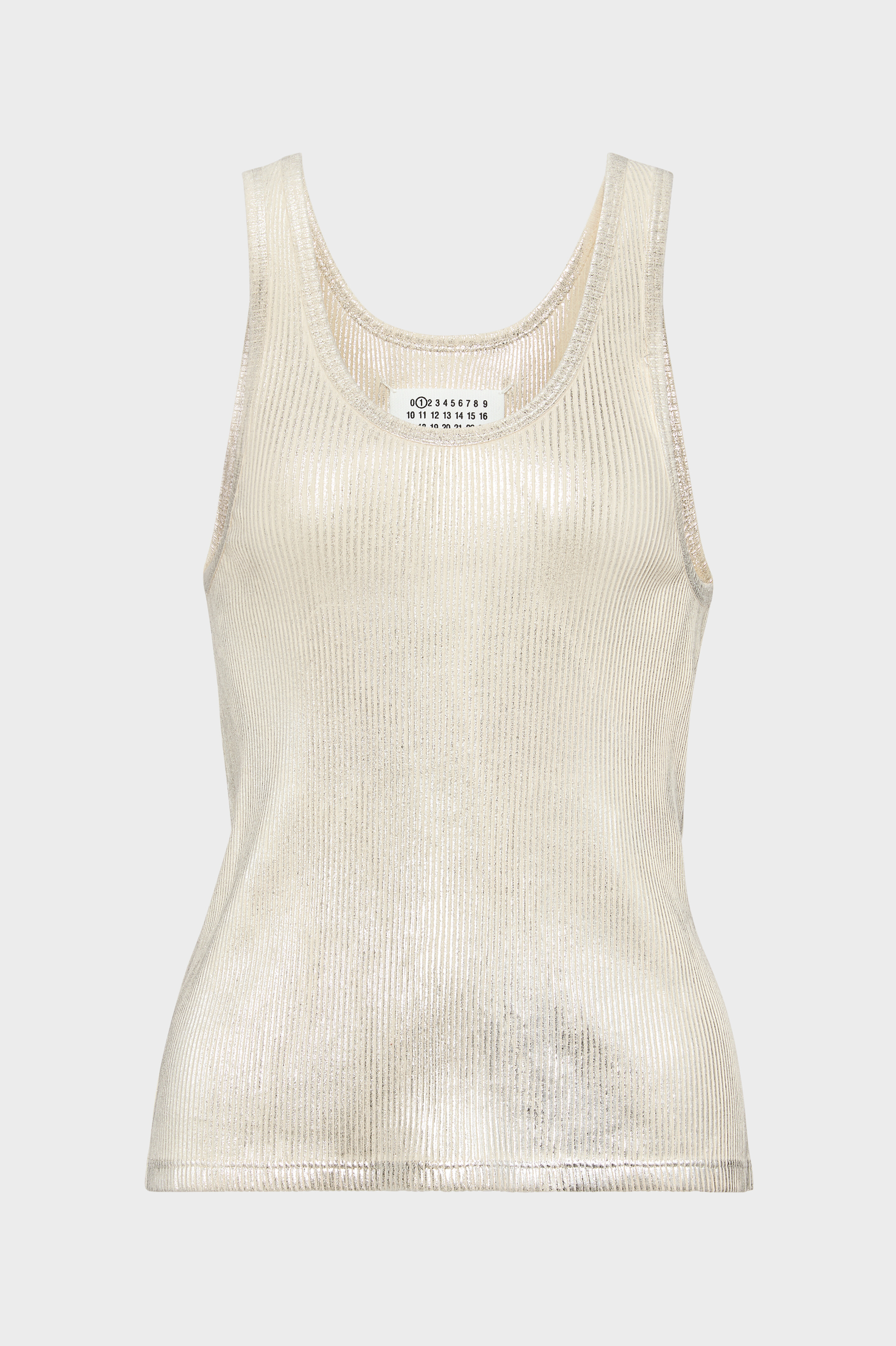 Silver Print Tank Top