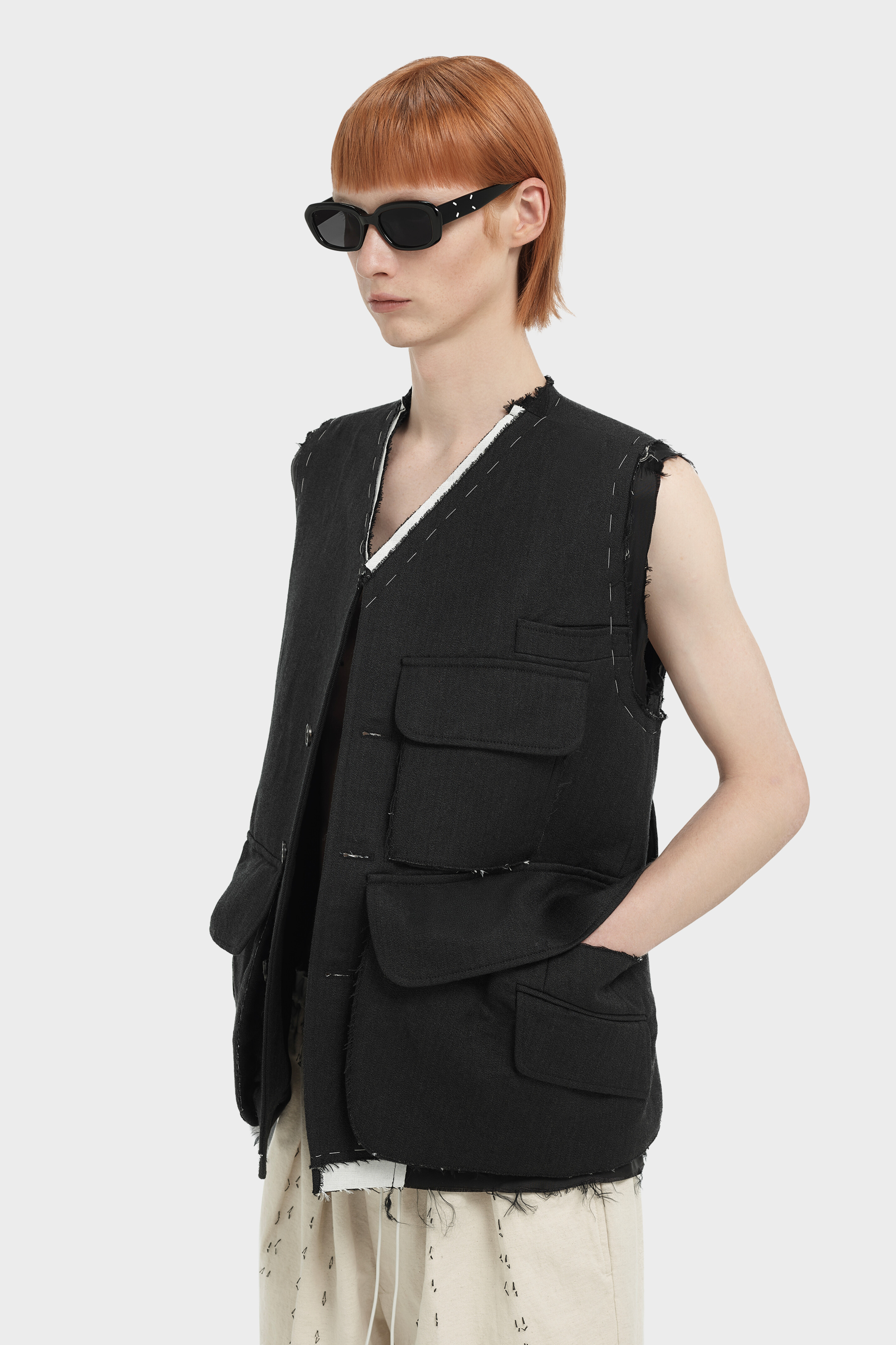 Black MM X Gentle Monster MM207 01 | Maison Margiela Official