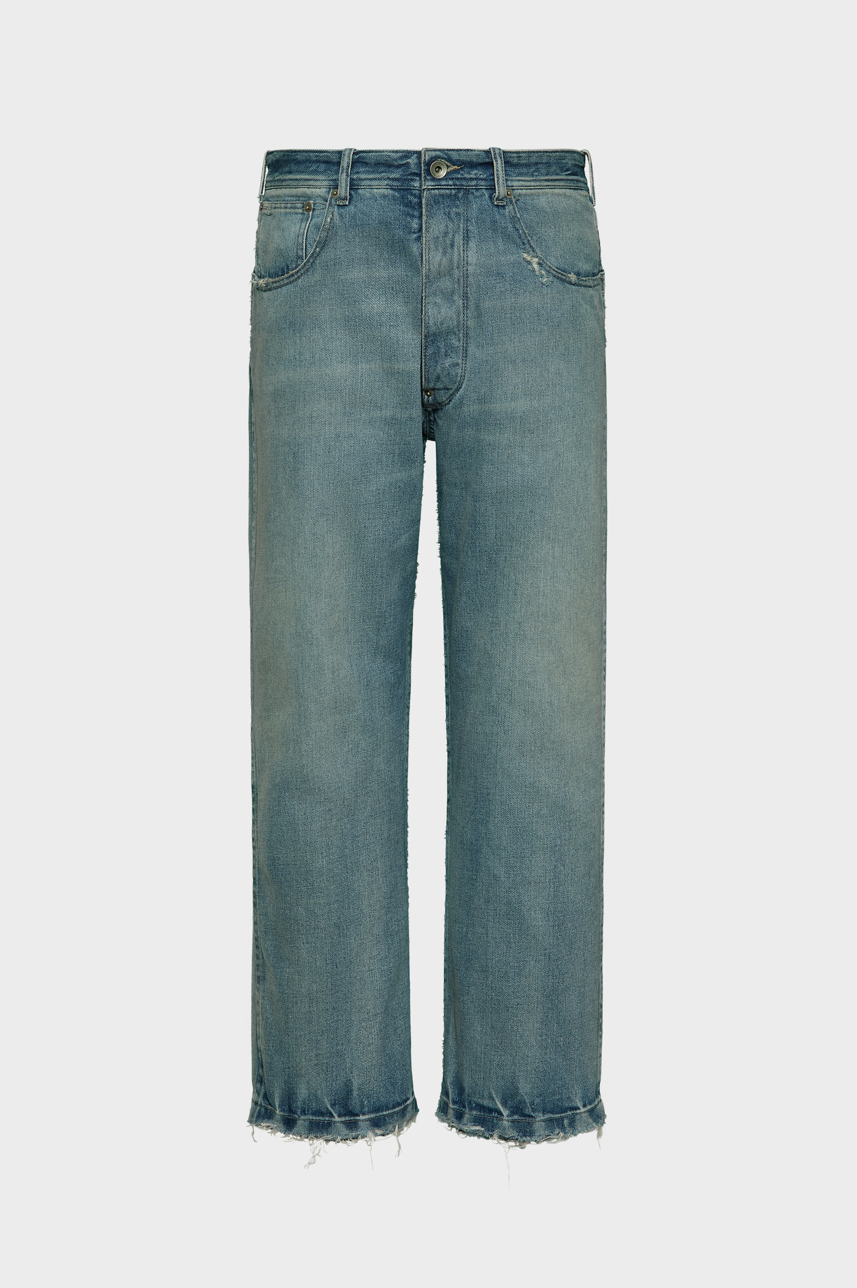 Distressed jeans