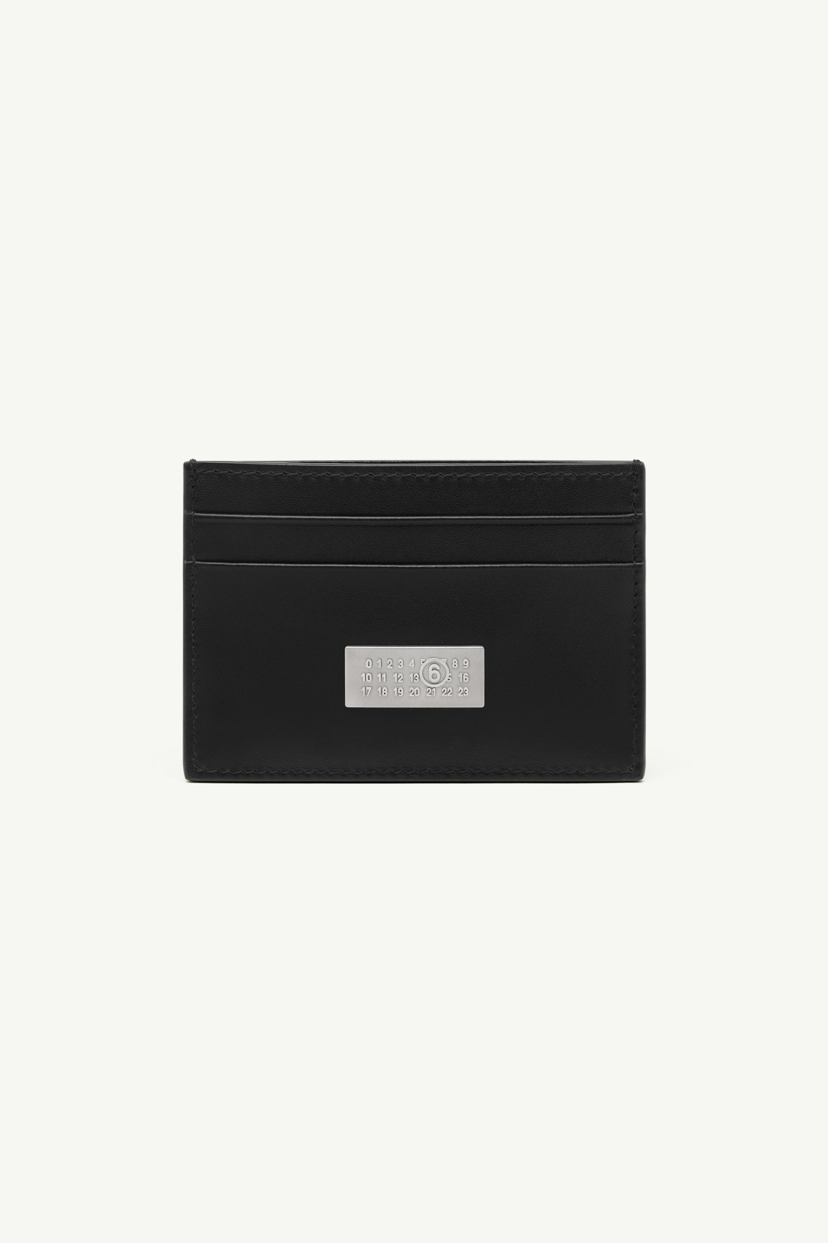 Numeric leather card holder
