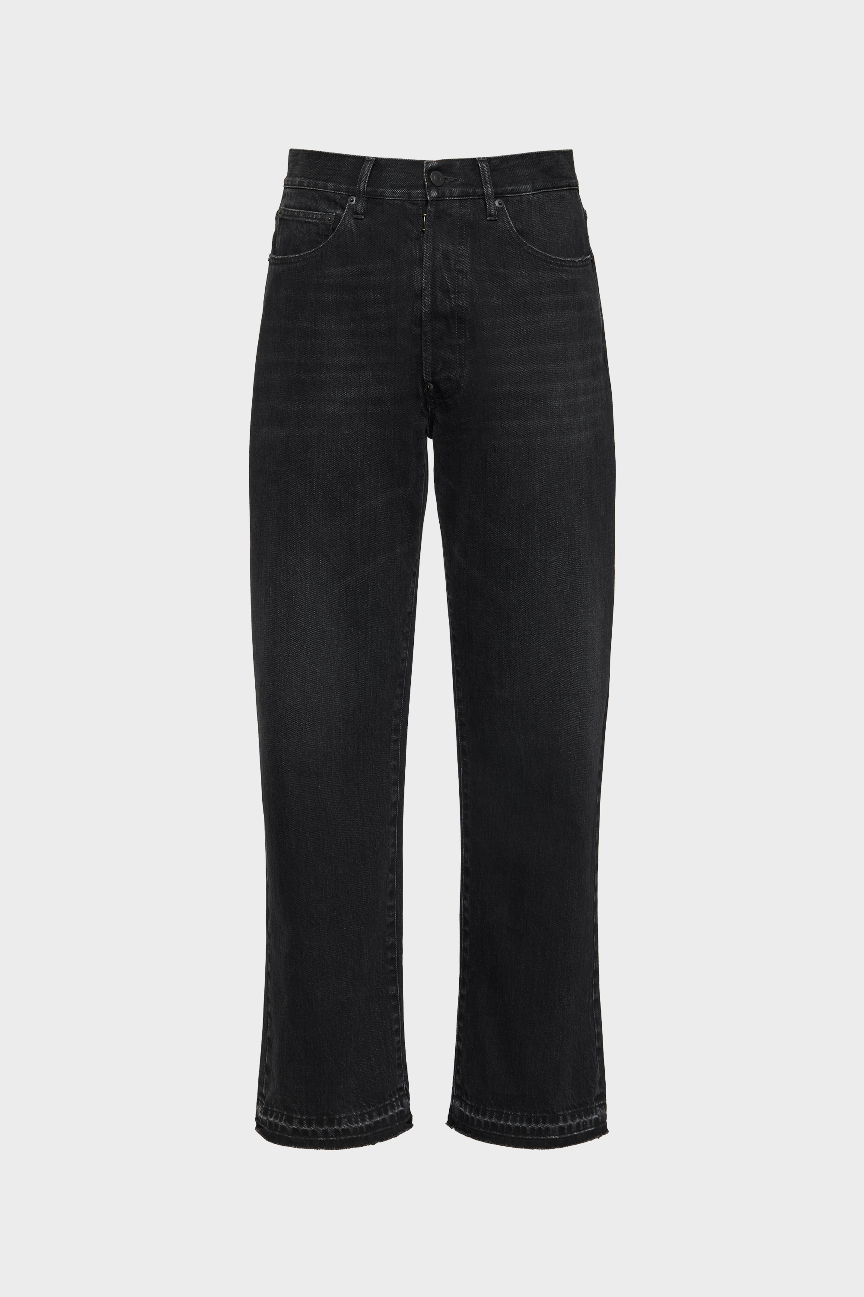 Straight-leg jeans