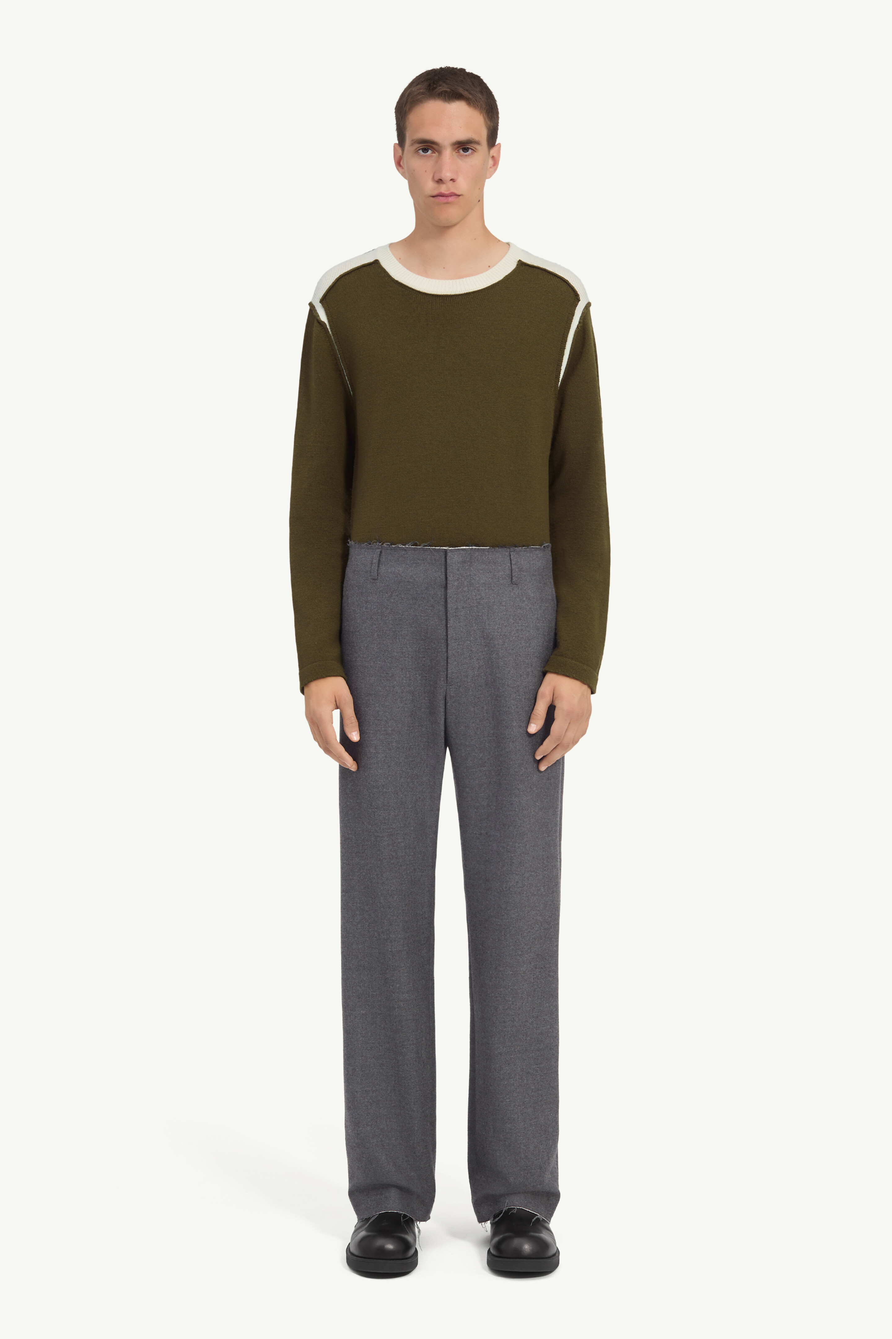 Tailoring wool trousers