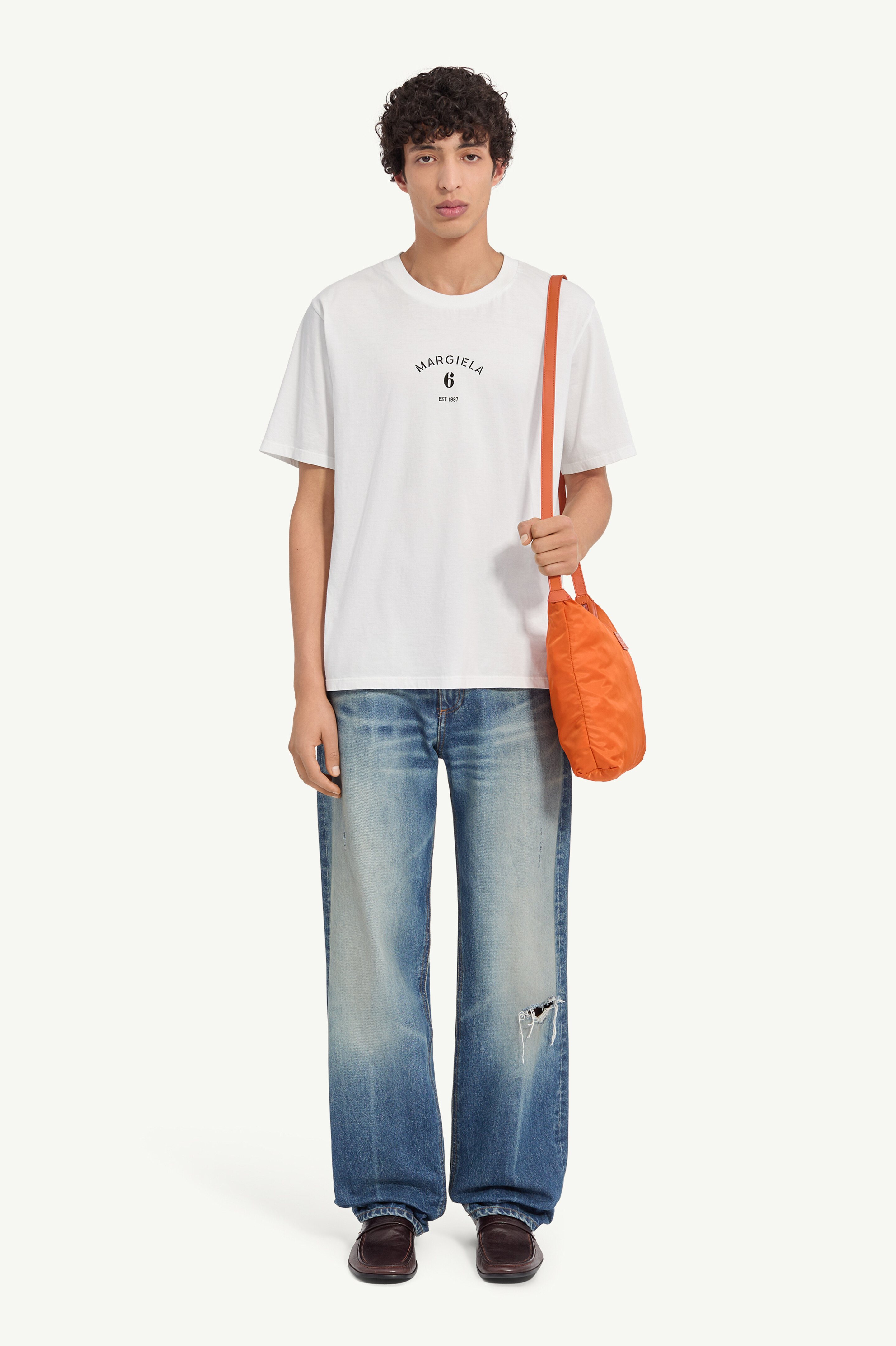 マネキン プリント ジャージーTシャツ