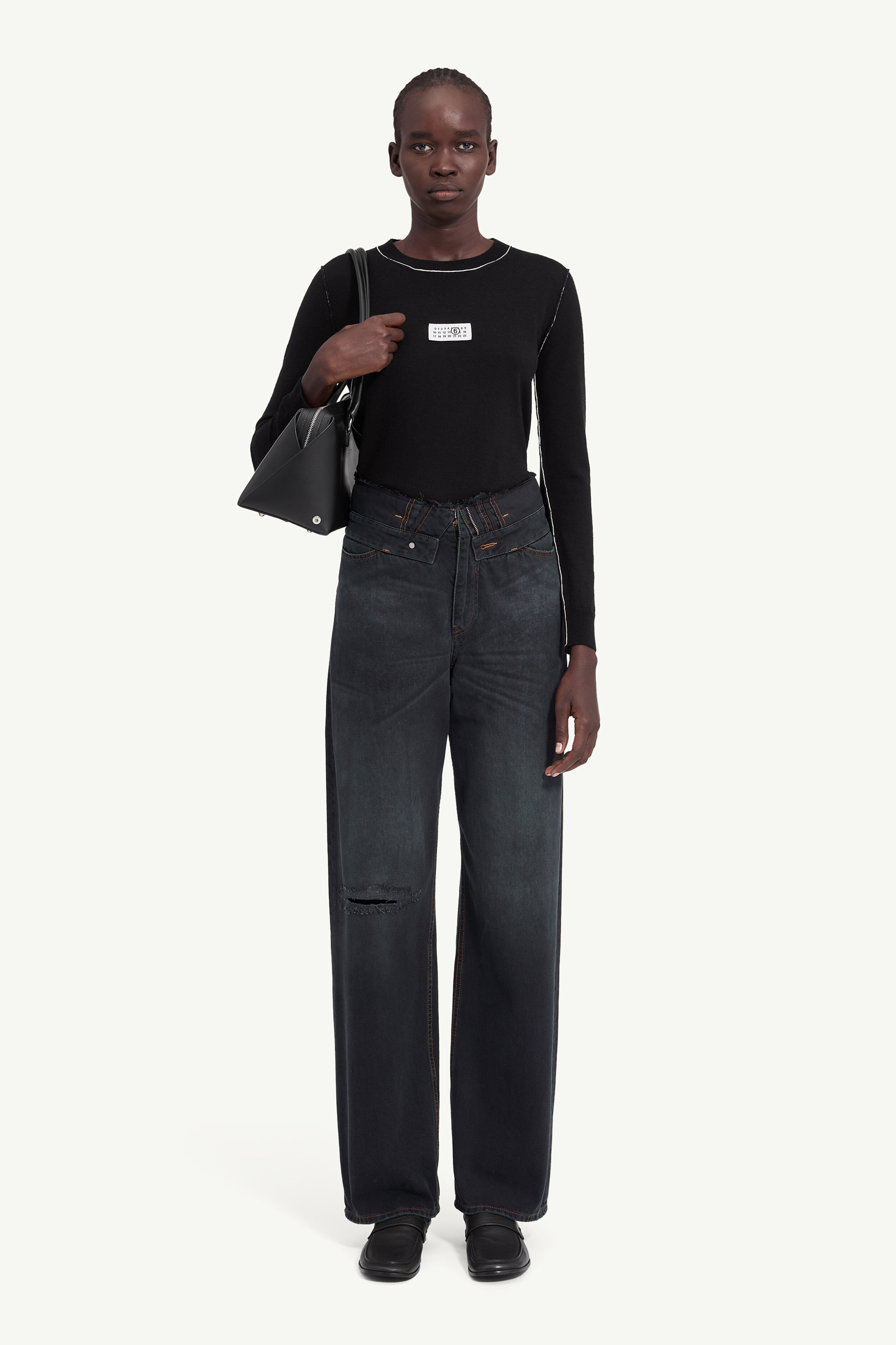 Jeans mit geradem Bein