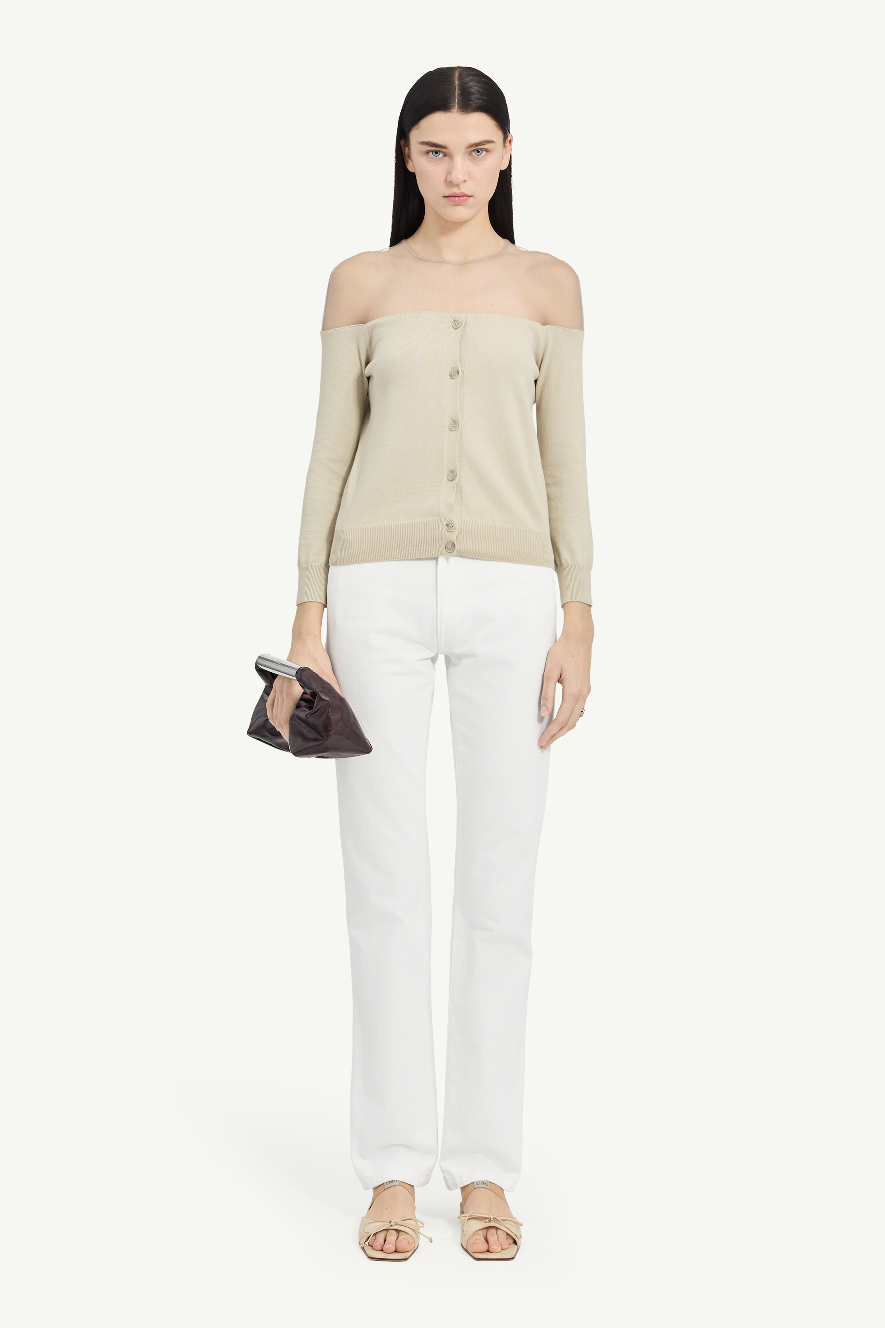 ニット カーディガン