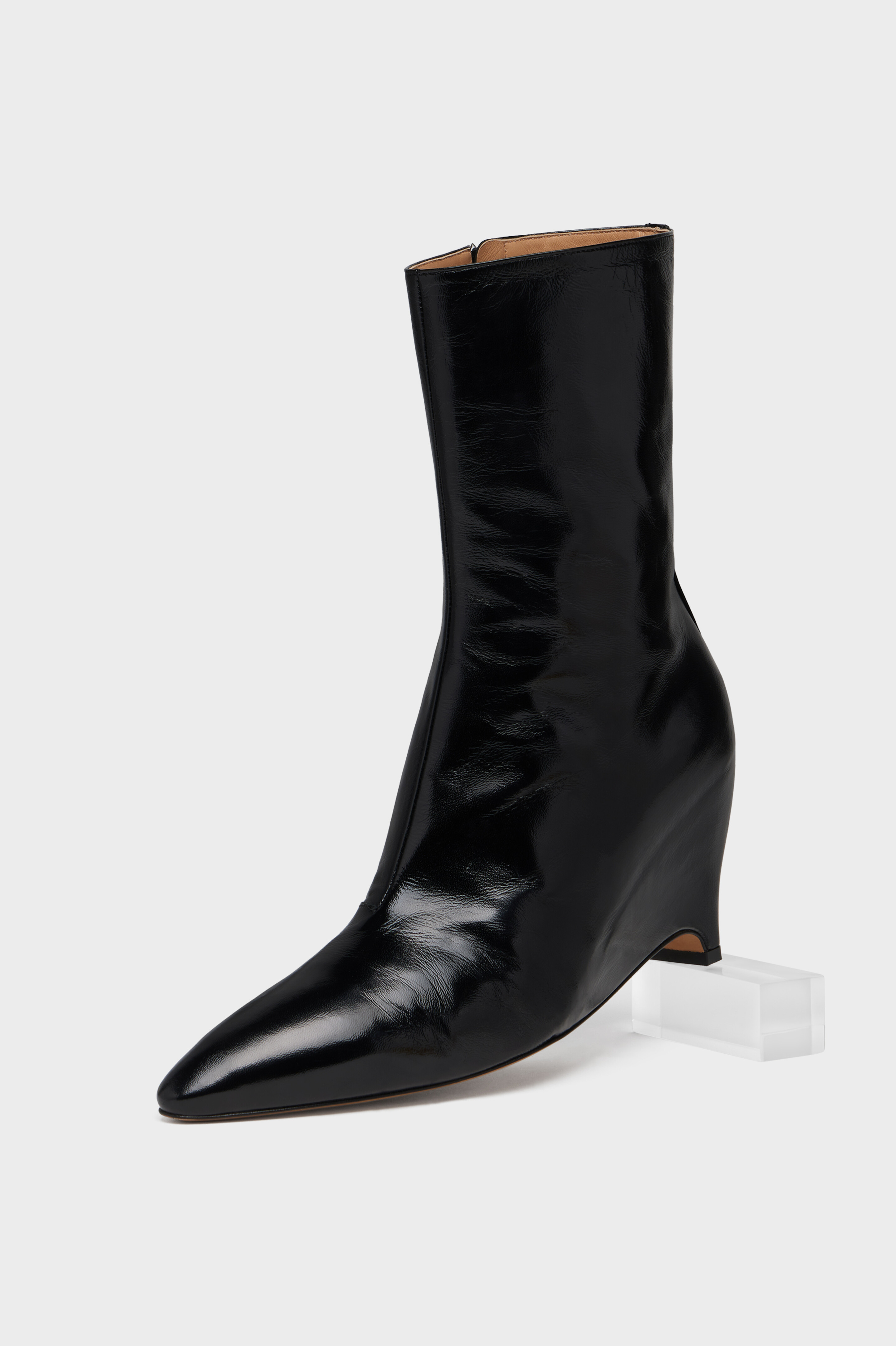 Heel-Less Ankle Boot