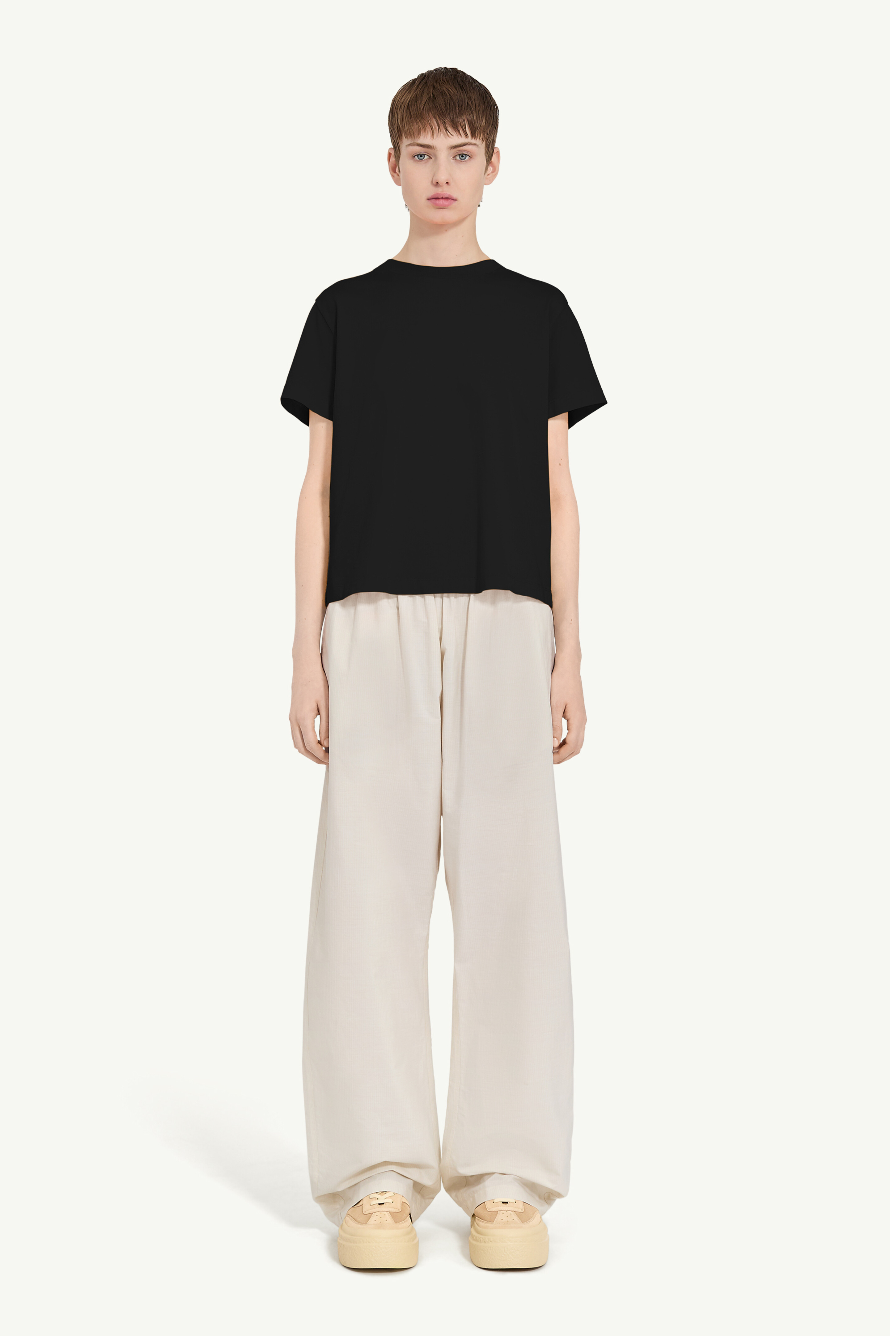 Back Pleat T-shirt