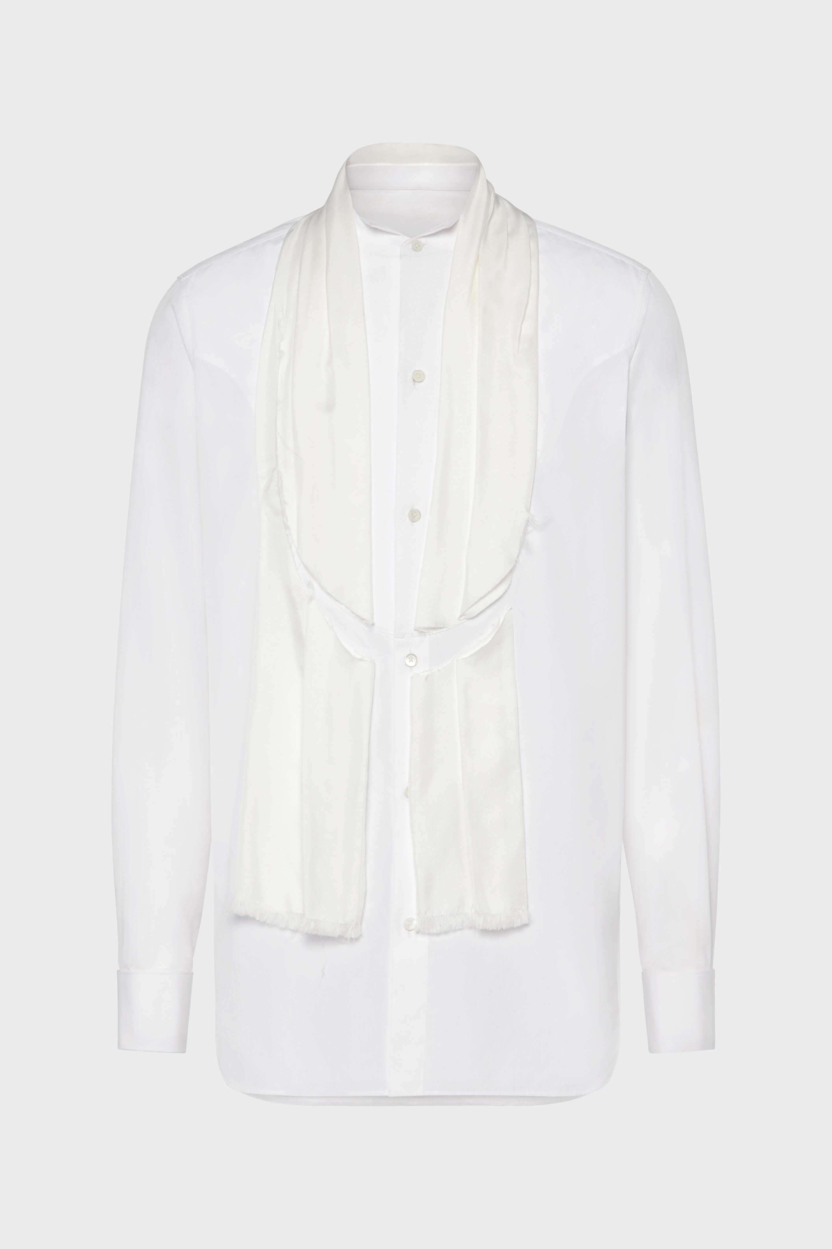 Scarf Tailored Shirt